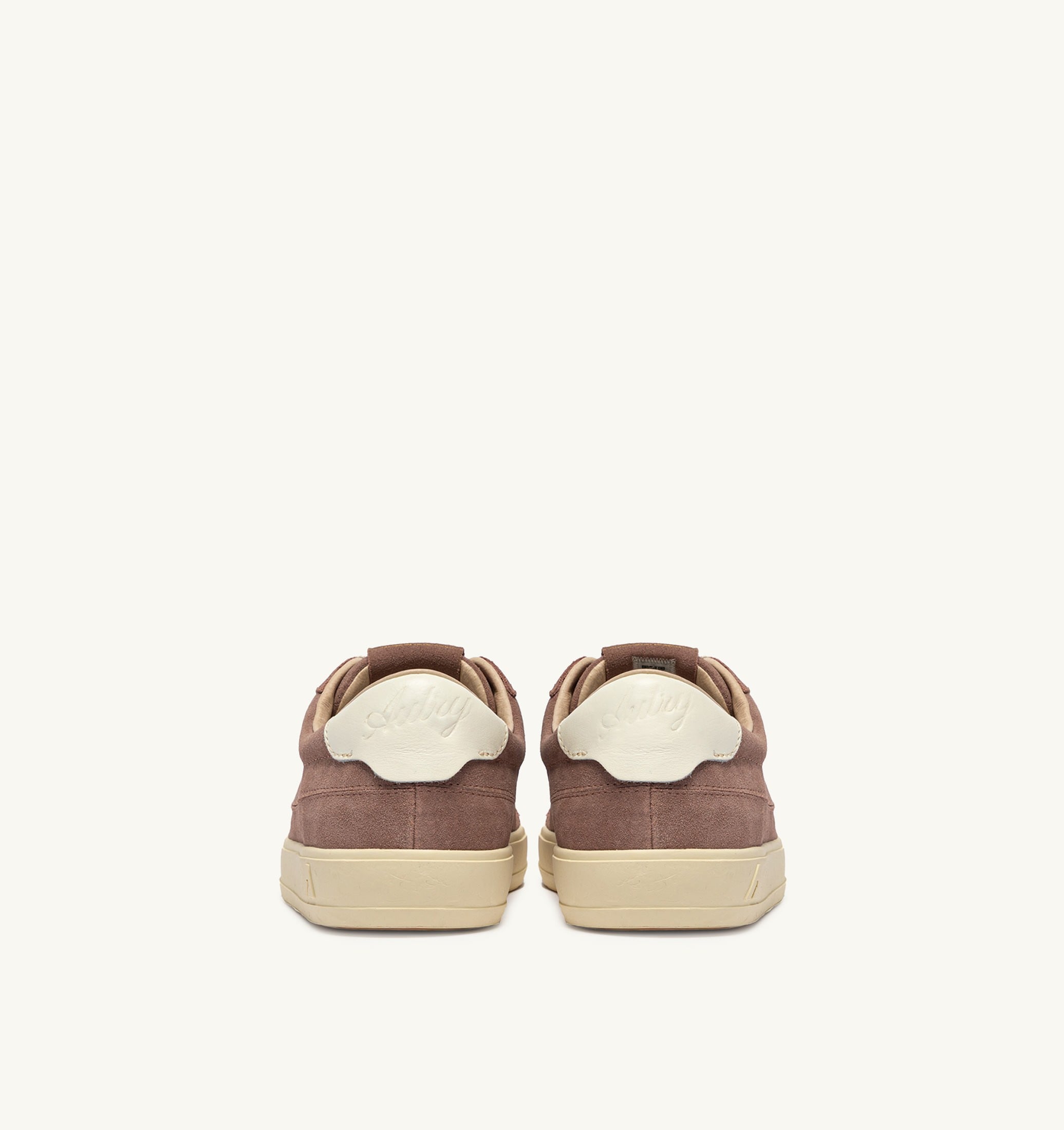 SNEAKERS WINDSCAPE LOW IN SUEDE PIGEON E MARSHMALLOW