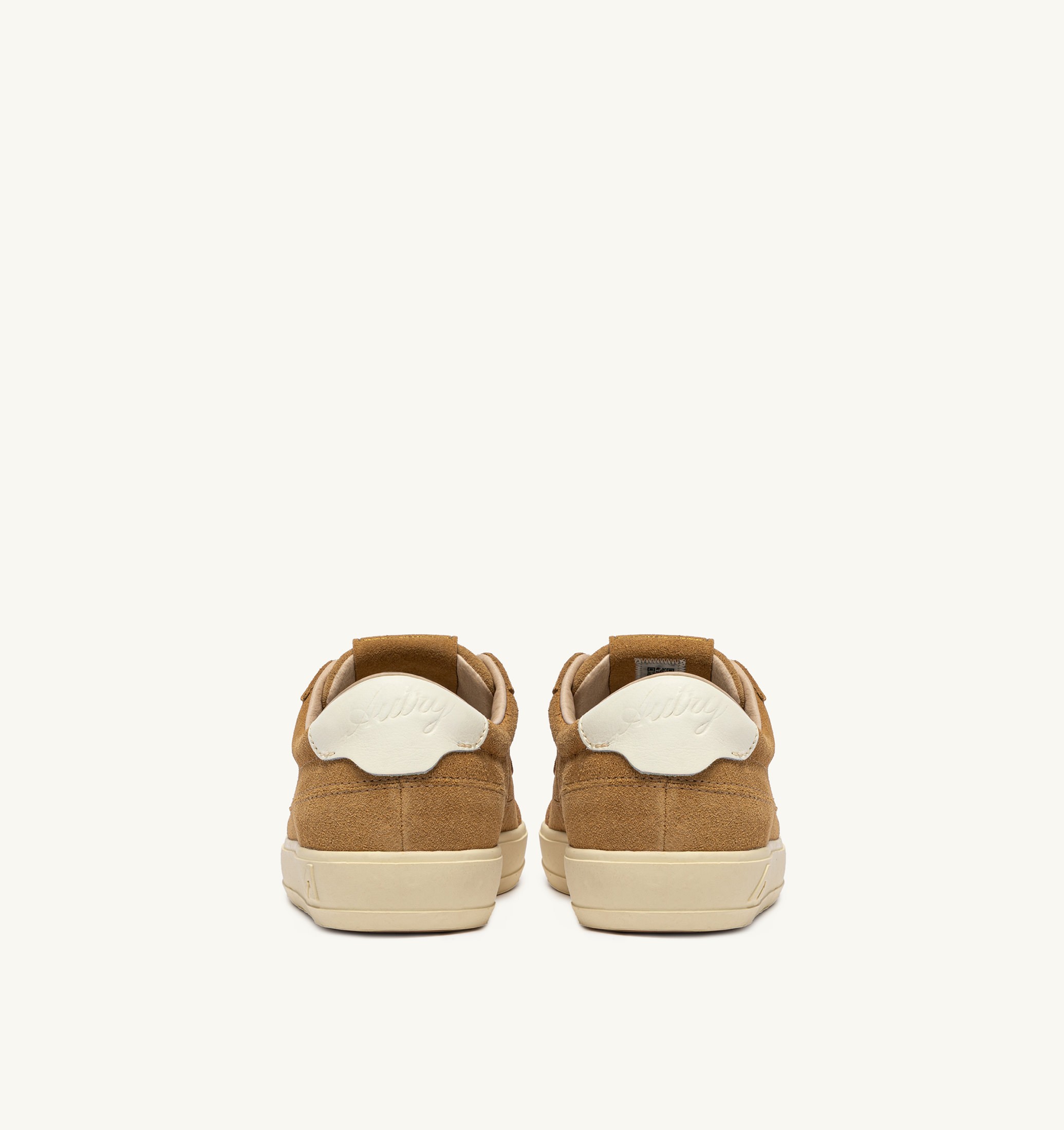 SNEAKERS WINDSCAPE LOW IN SUEDE RAME E MARSHMALLOW