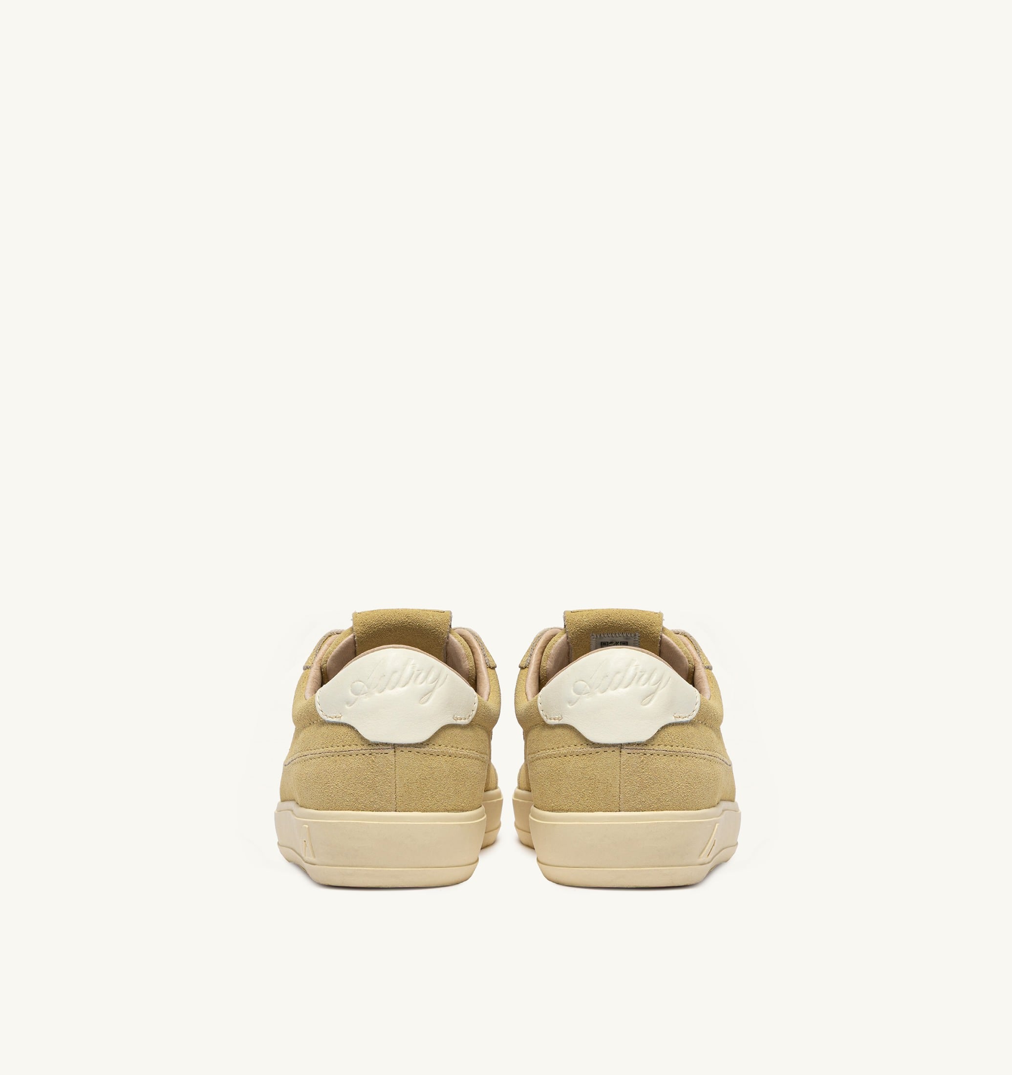 SNEAKERS WINDSCAPE LOW IN SUEDE STRAW E MARSHMALLOW