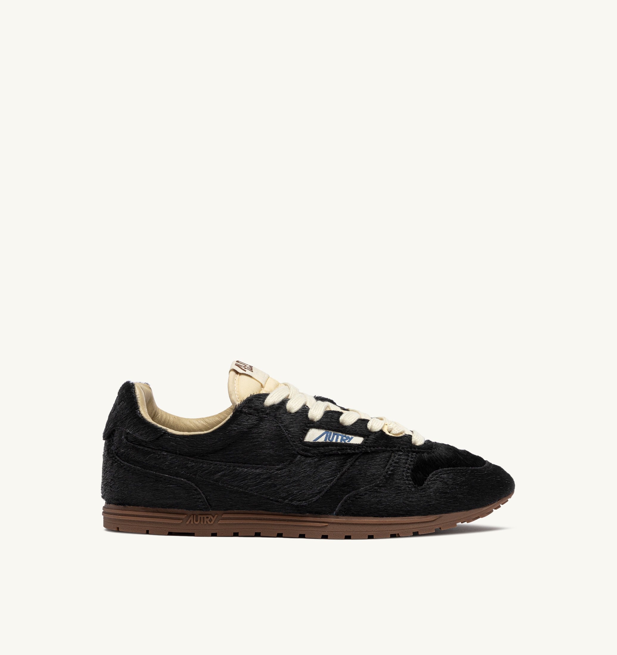 SNEAKERS WINDSPIN EFFETTO CAVALLINO NERO