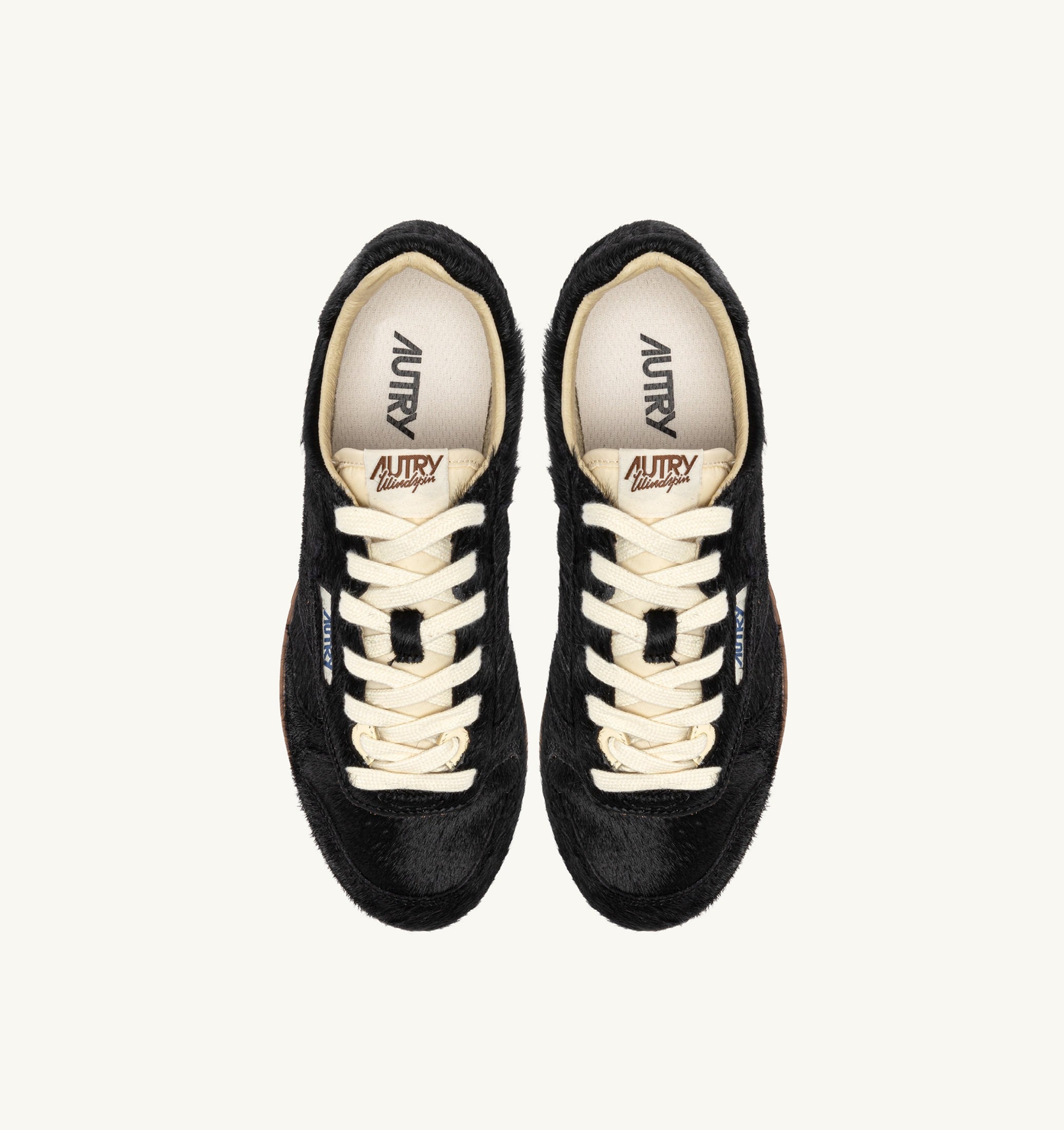 SNEAKERS WINDSPIN EFFETTO CAVALLINO NERO