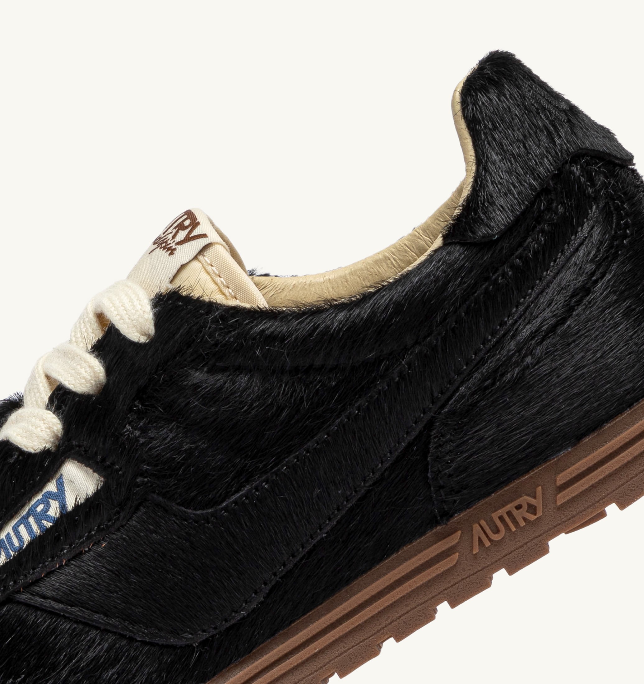SNEAKERS WINDSPIN EFFETTO CAVALLINO NERO