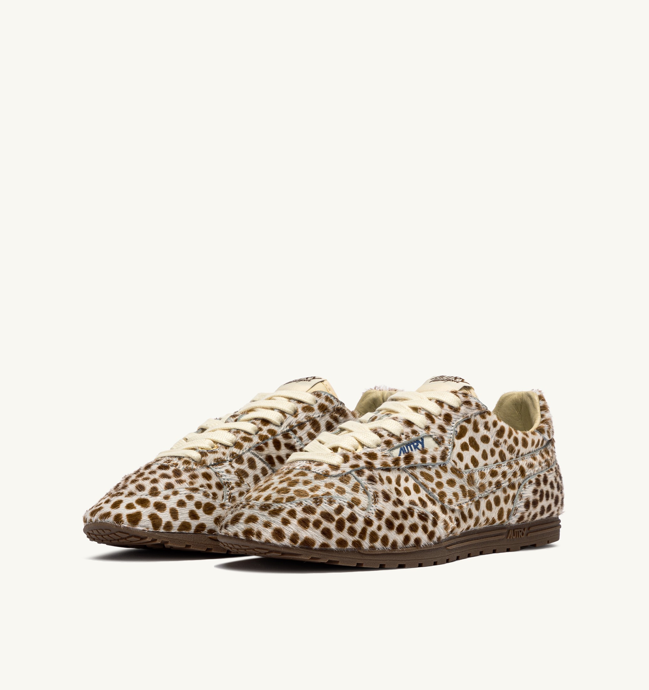 SNEAKERS WINDSPIN EFFETTO CAVALLINO STAMPA ANIMALIER