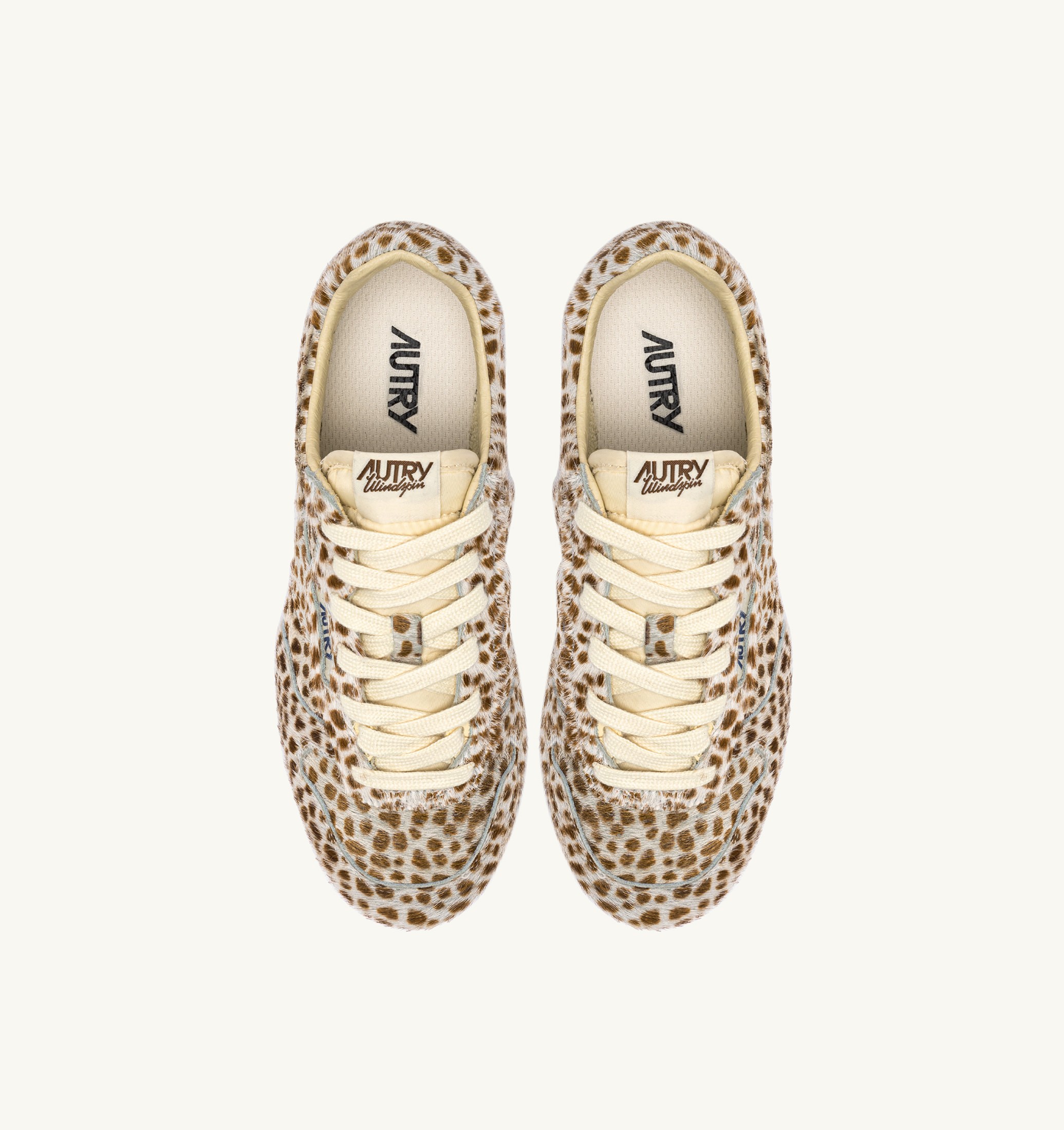 SNEAKERS WINDSPIN EFFETTO CAVALLINO STAMPA ANIMALIER