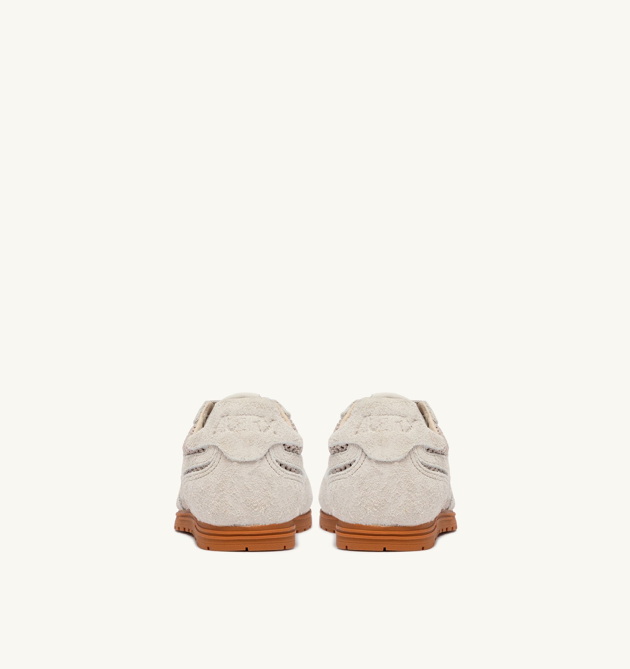 SNEAKERS WINDSPIN IN MESH E SUEDE SAND