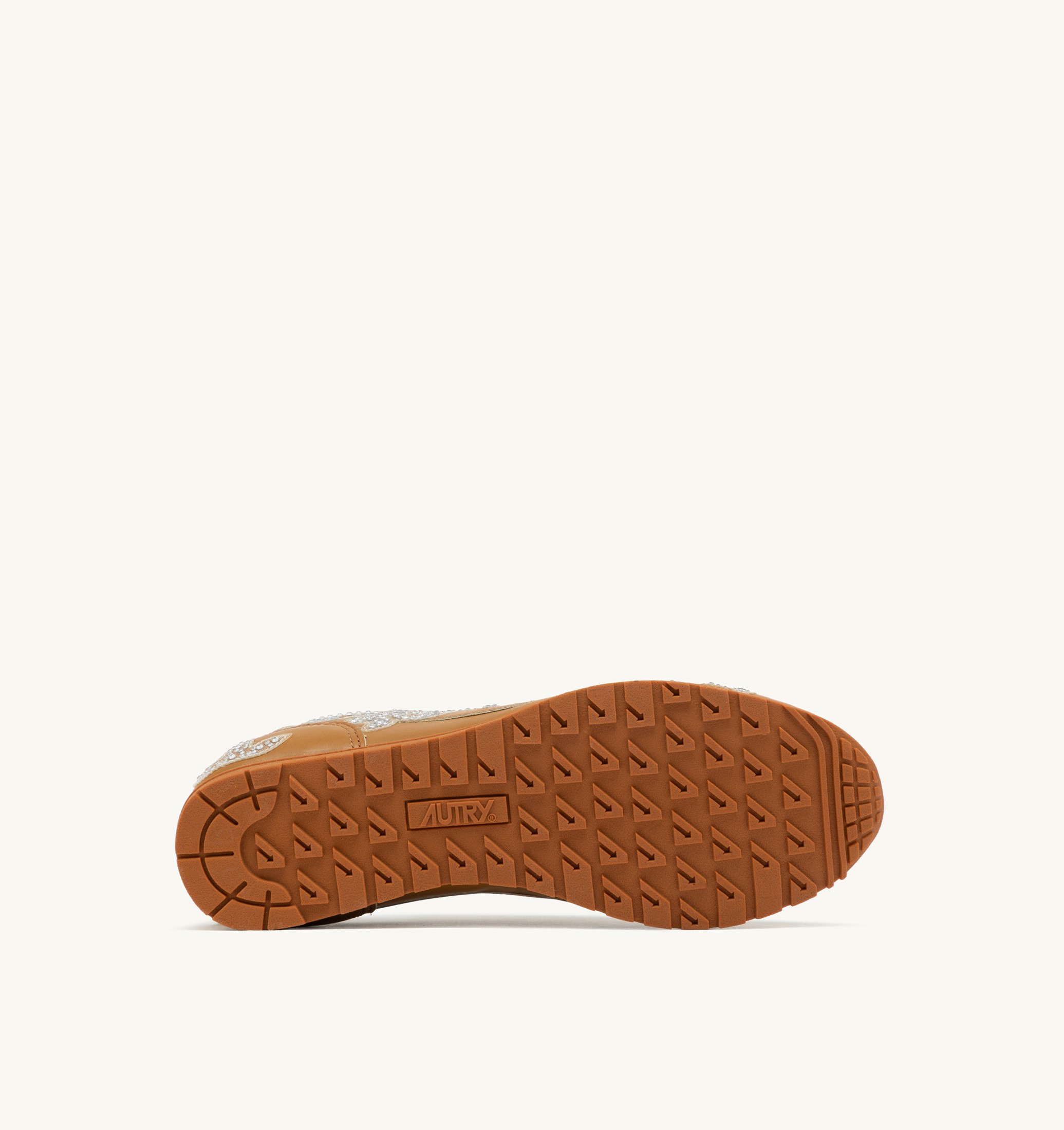 SNEAKERS WINDSPIN IN PELLE EARTH CON APPLICAZIONI