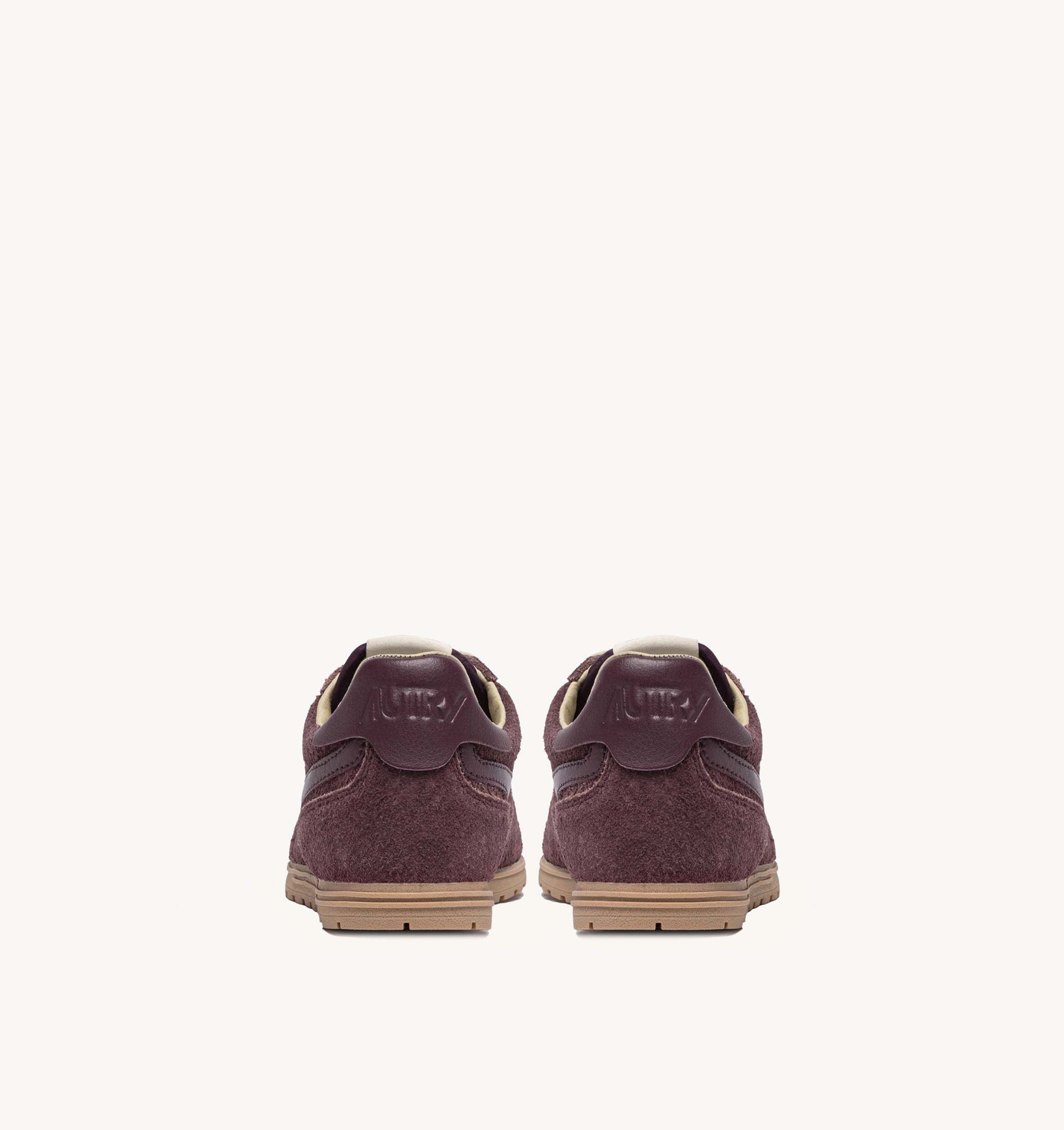 SNEAKERS WINDSPIN IN SUEDE E PELLE AMARONE