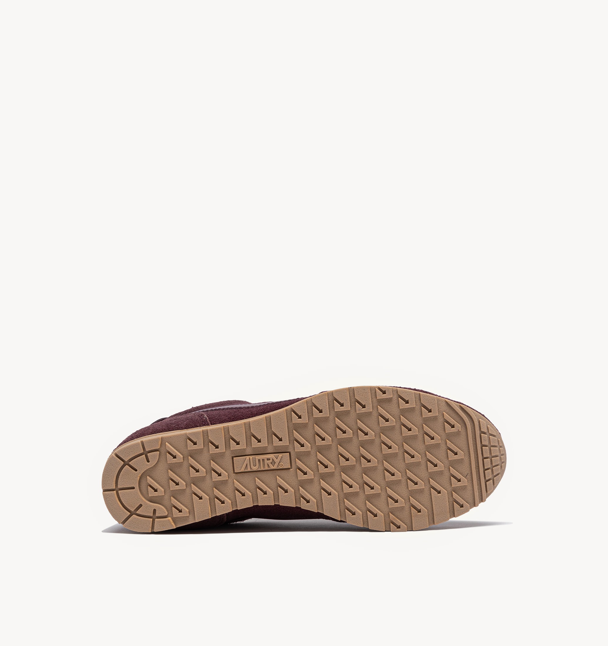 SNEAKERS WINDSPIN IN SUEDE E PELLE AMARONE