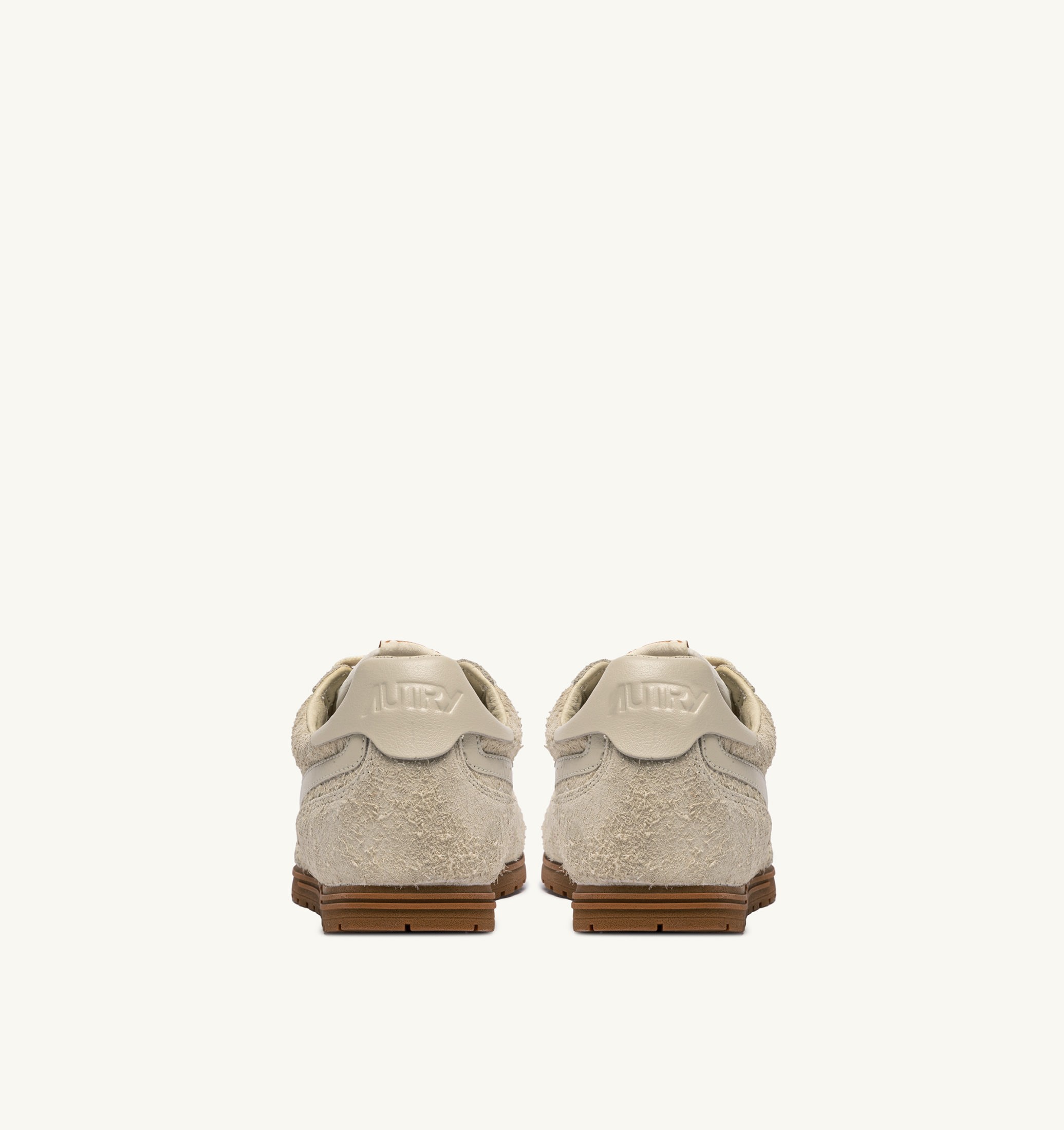 SNEAKERS WINDSPIN IN SUEDE E PELLE BISCUIT
