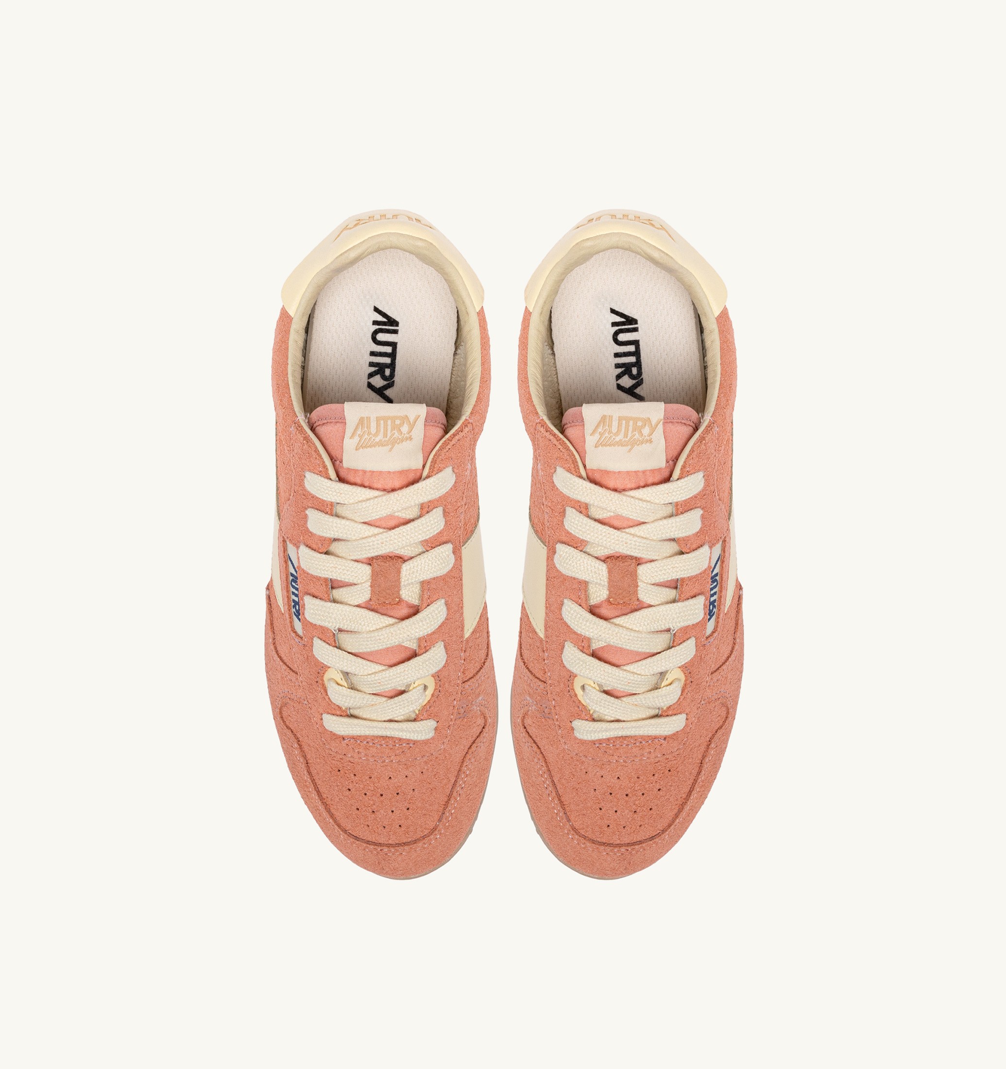 SNEAKERS WINDSPIN IN SUEDE E PELLE DAMASCO E RUTABAGA
