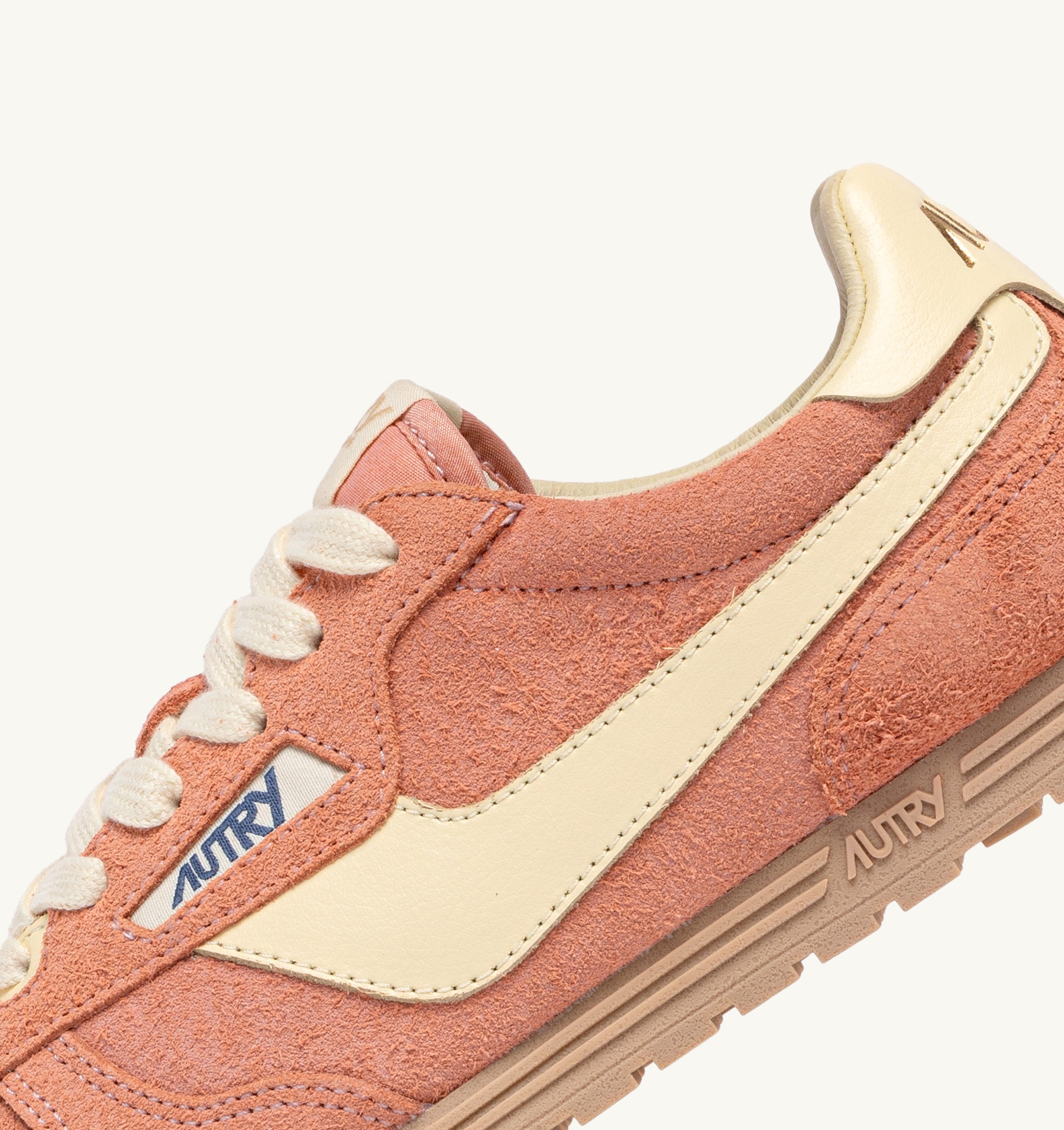 SNEAKERS WINDSPIN IN SUEDE E PELLE DAMASCO E RUTABAGA