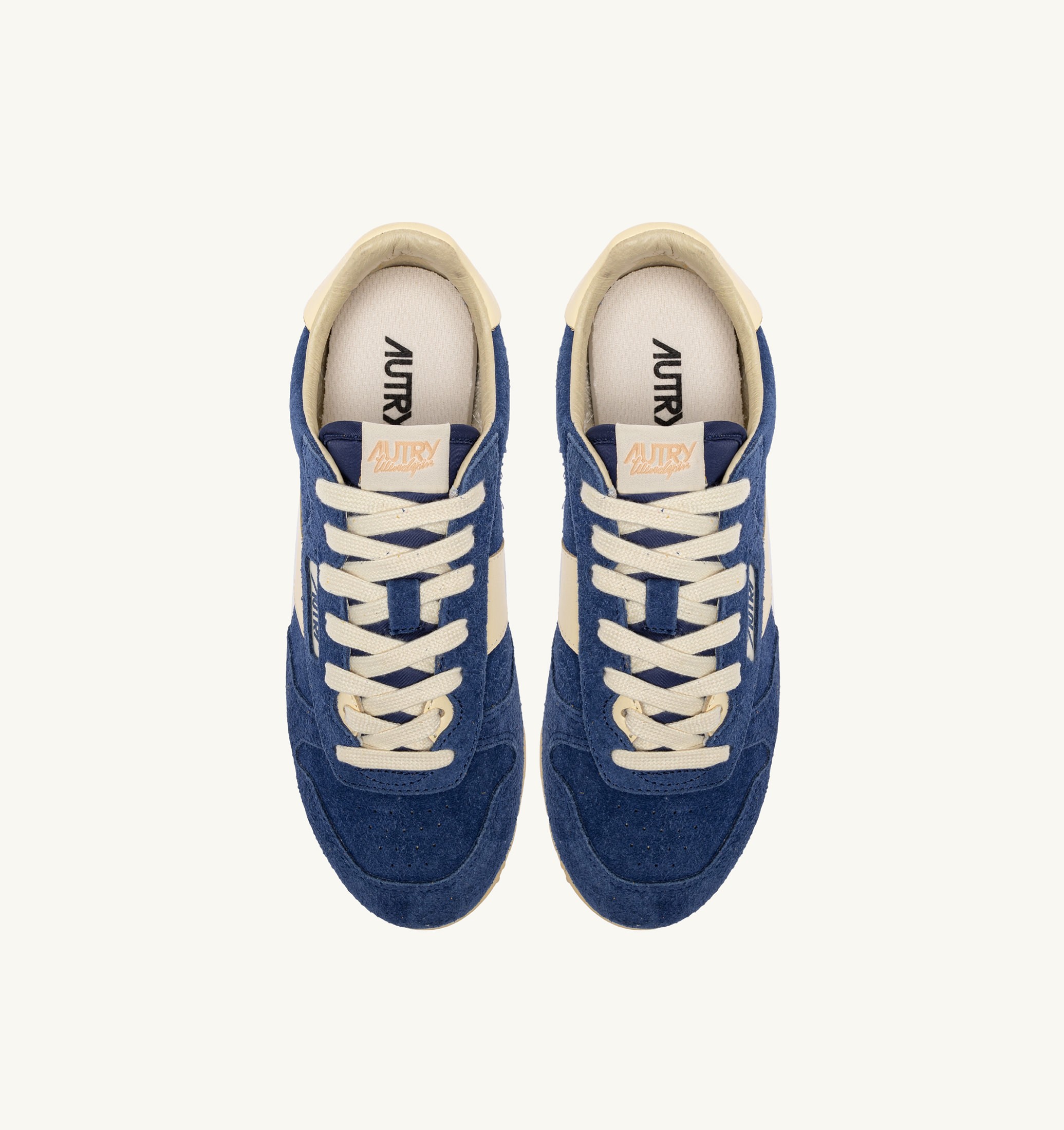 SNEAKERS WINDSPIN IN SUEDE E PELLE INFINITO E RUTABAGA