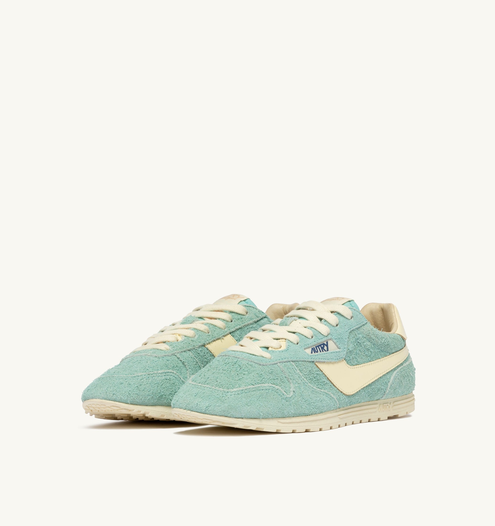 SNEAKERS WINDSPIN IN SUEDE E PELLE JASMINE E RUTABAGA