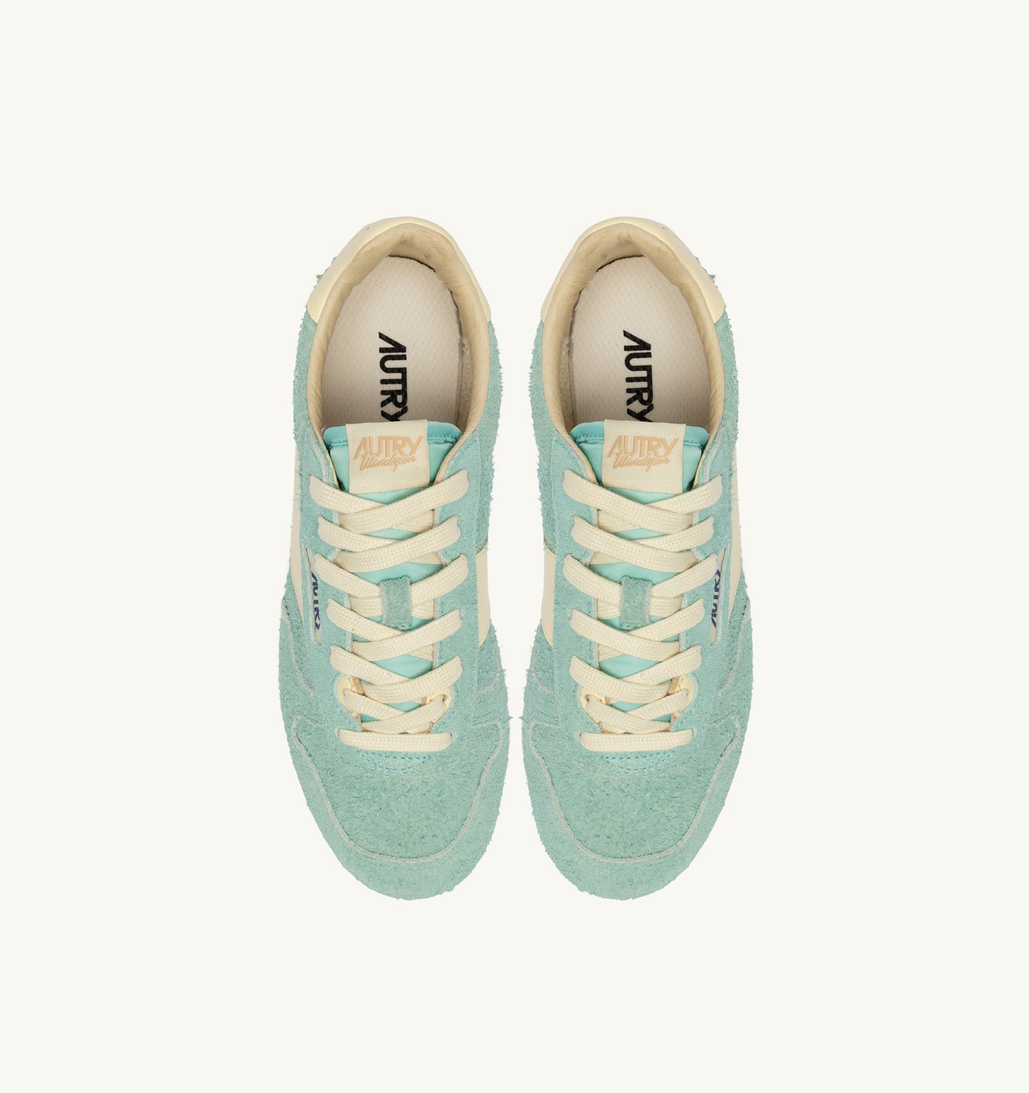 SNEAKERS WINDSPIN IN SUEDE E PELLE JASMINE E RUTABAGA