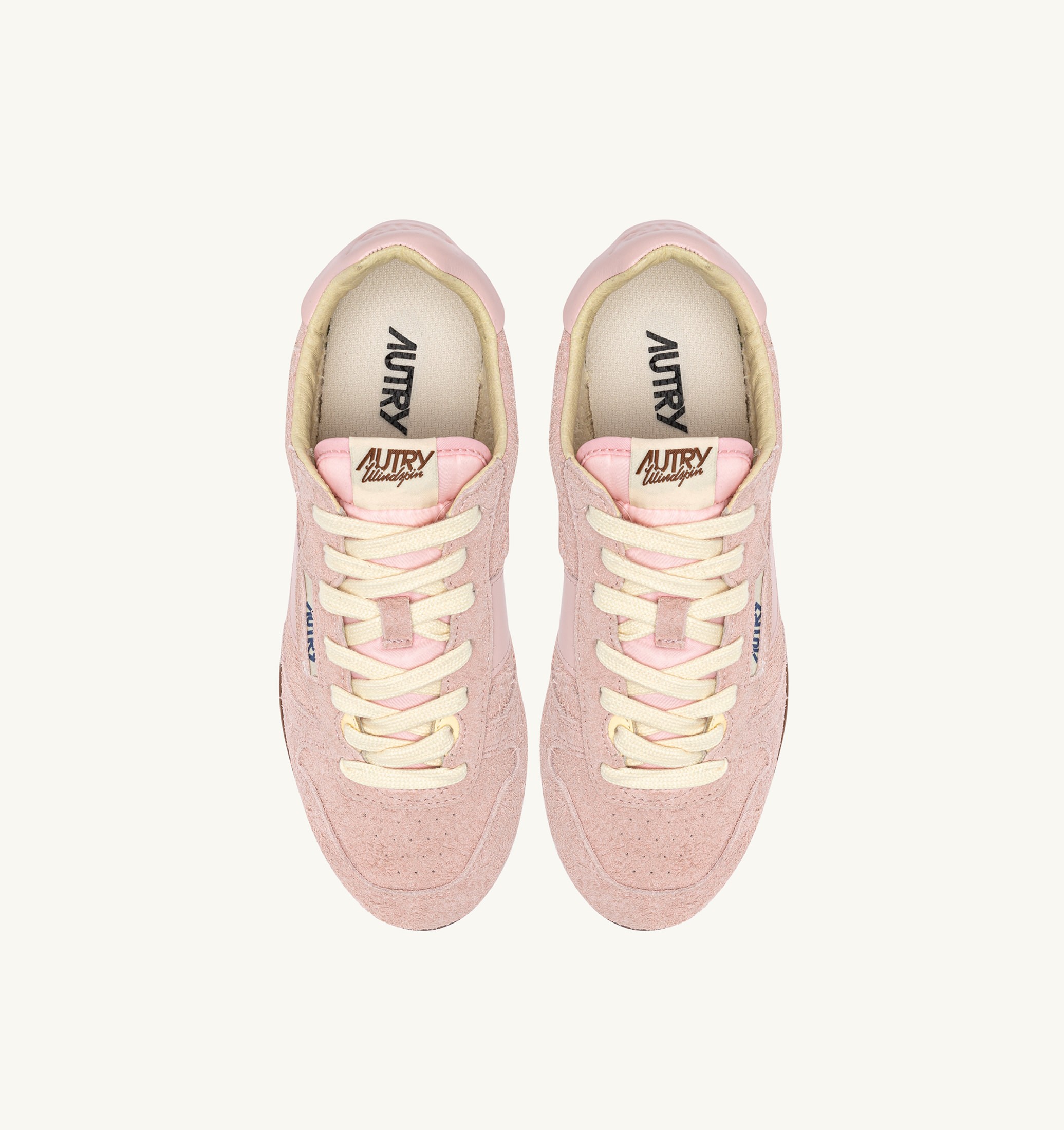 SNEAKERS WINDSPIN IN SUEDE E PELLE ROSEMARY
