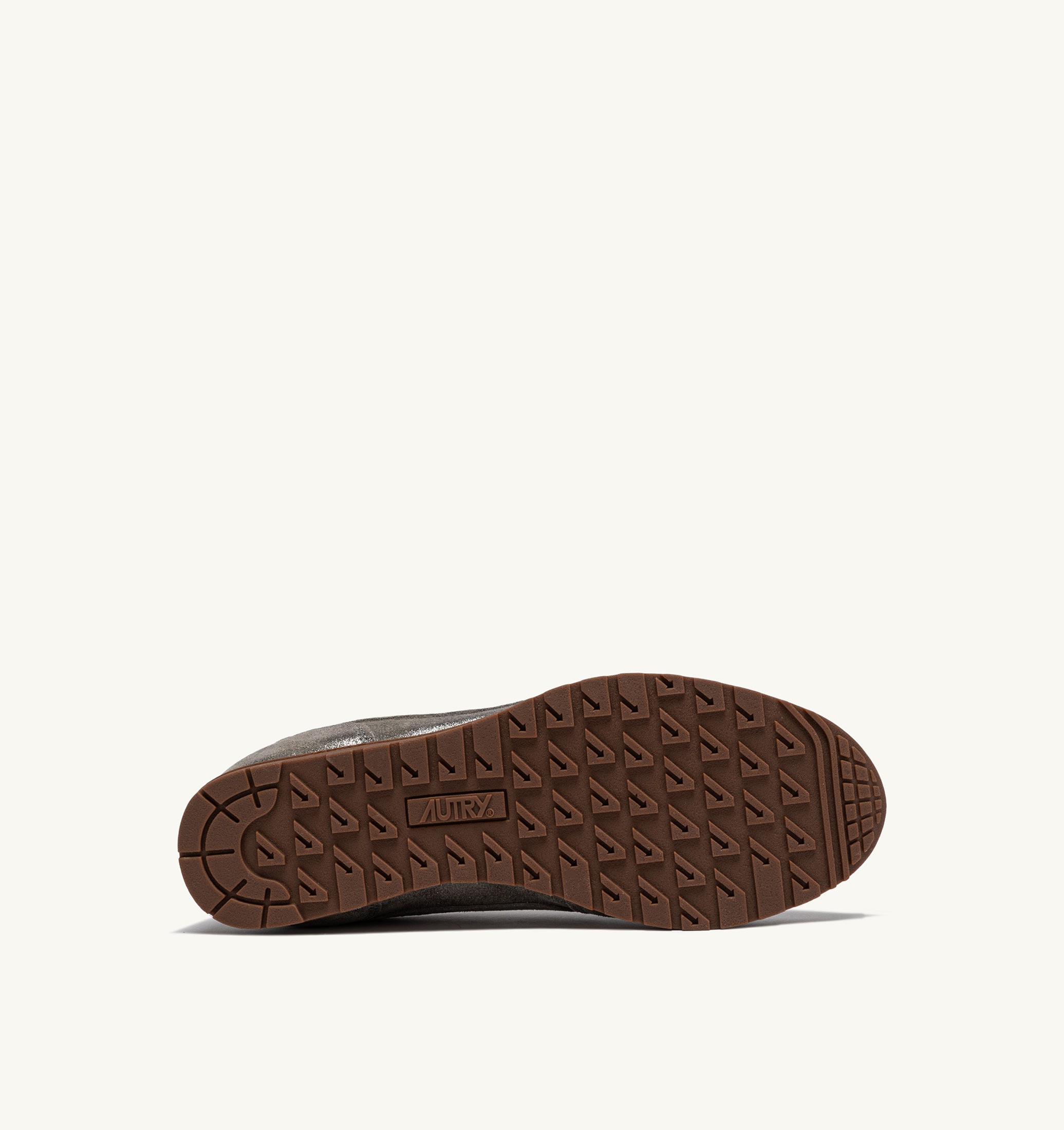 SNEAKERS WINDSPIN IN SUEDE GLITTERATO ARGENTO