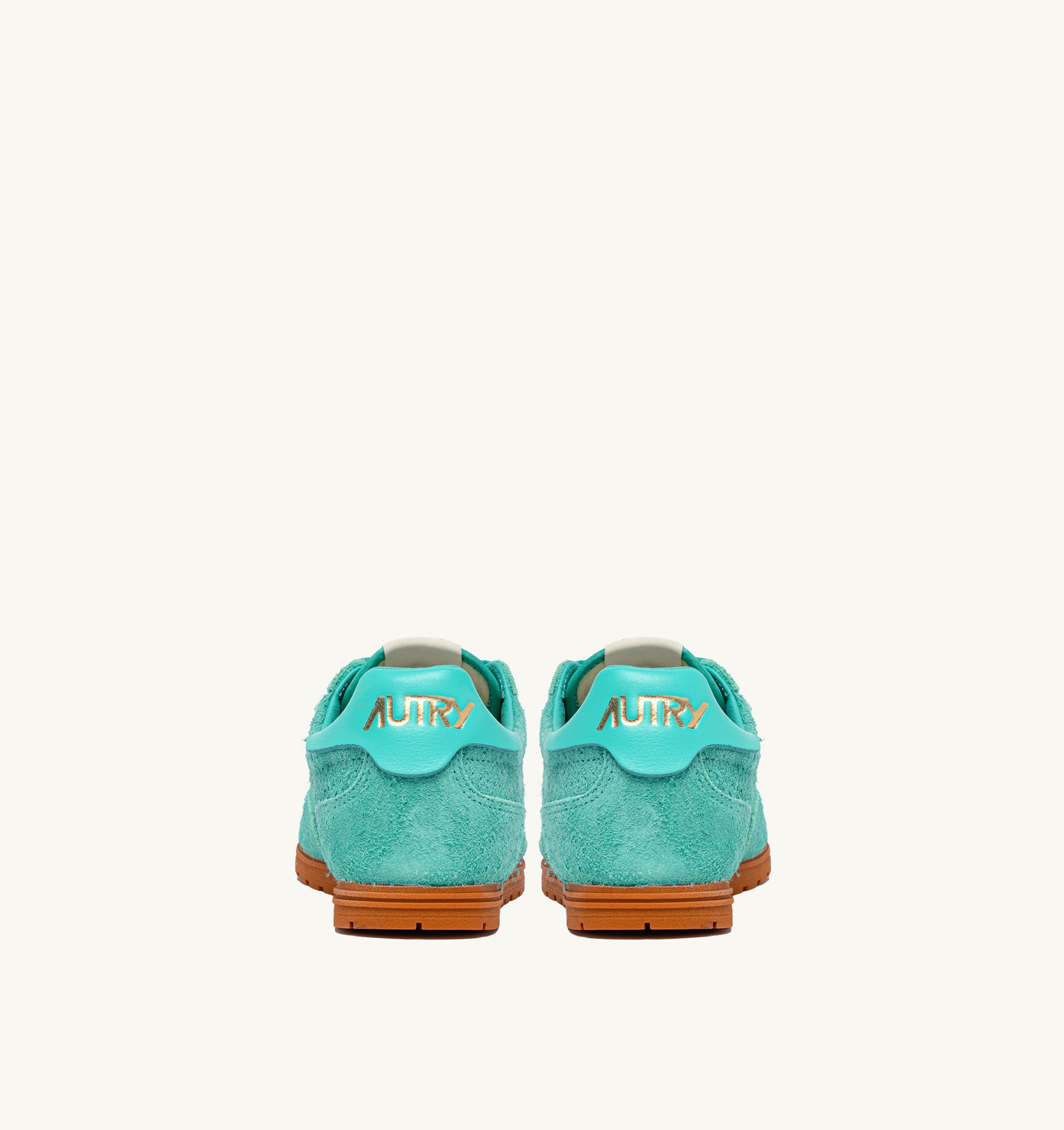 SNEAKERS WINDSPIN IN SUEDE TURQUOISE