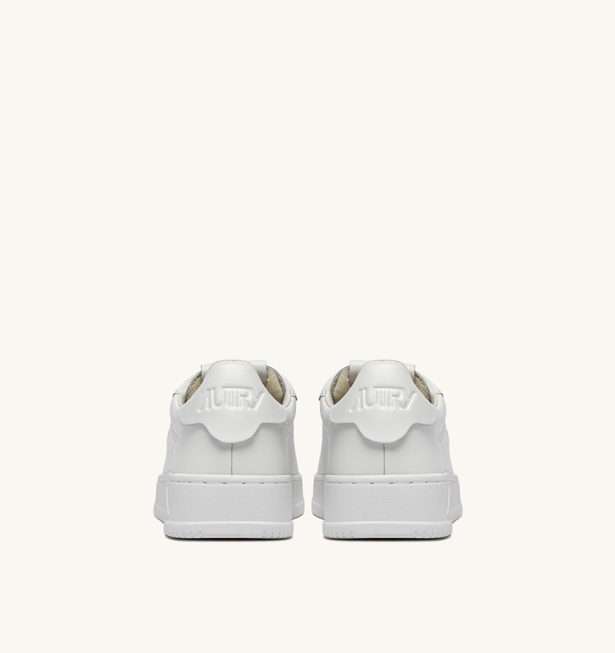 SNEAKERS DALLAS LOW IN PELLE BIANCA