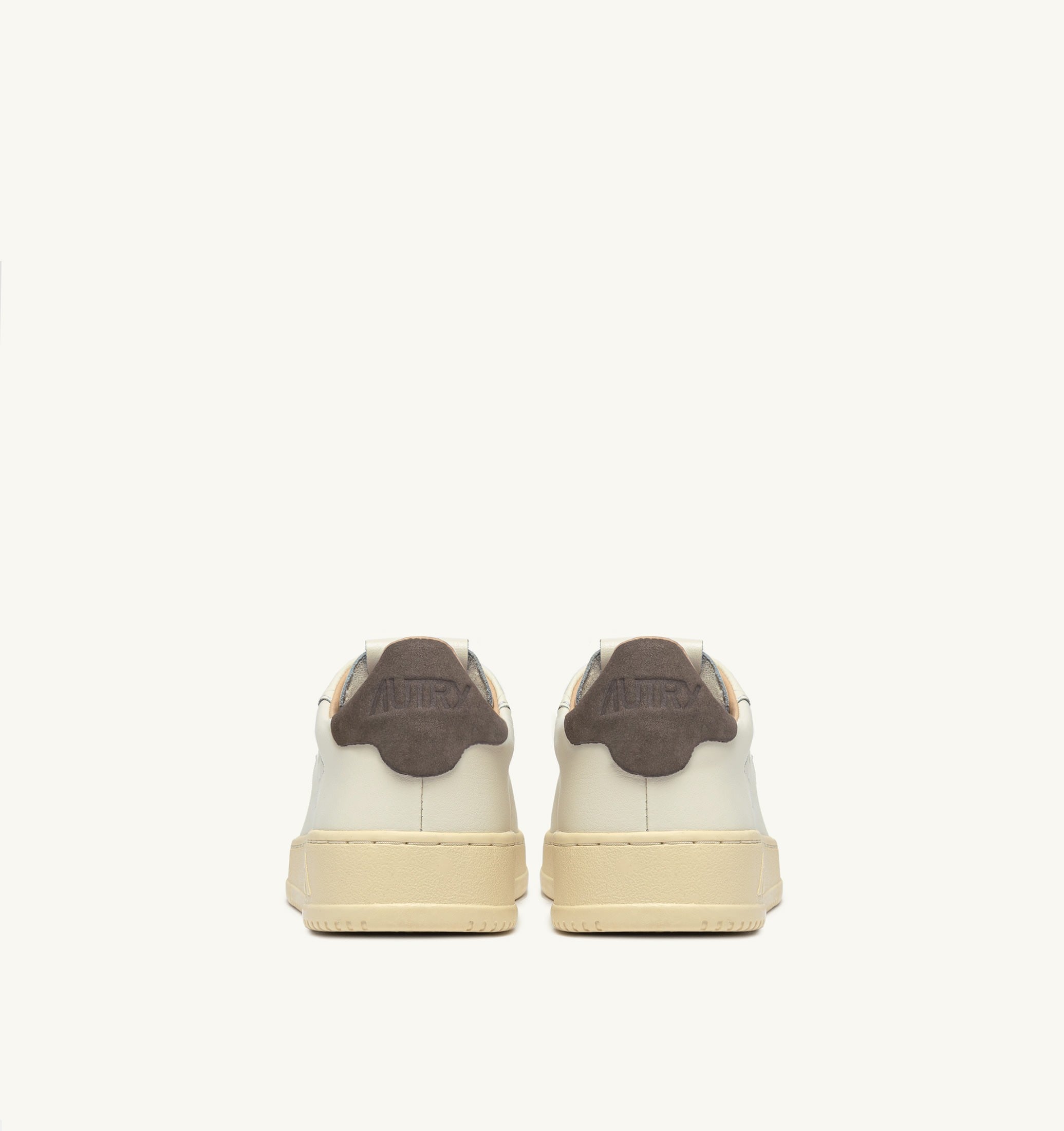 SNEAKERS DALLAS LOW IN PELLE MARSHMALLOW E MOREL