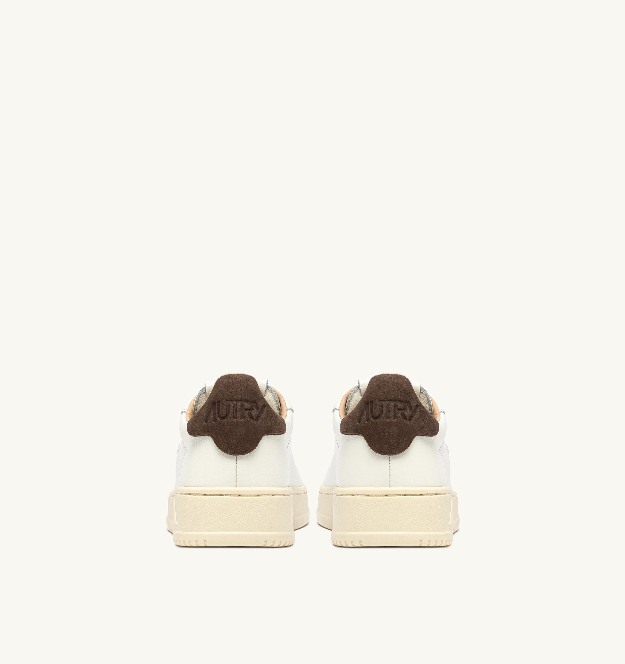 SNEAKERS DALLAS LOW IN PELLE TEAK E MARSHMALLOW