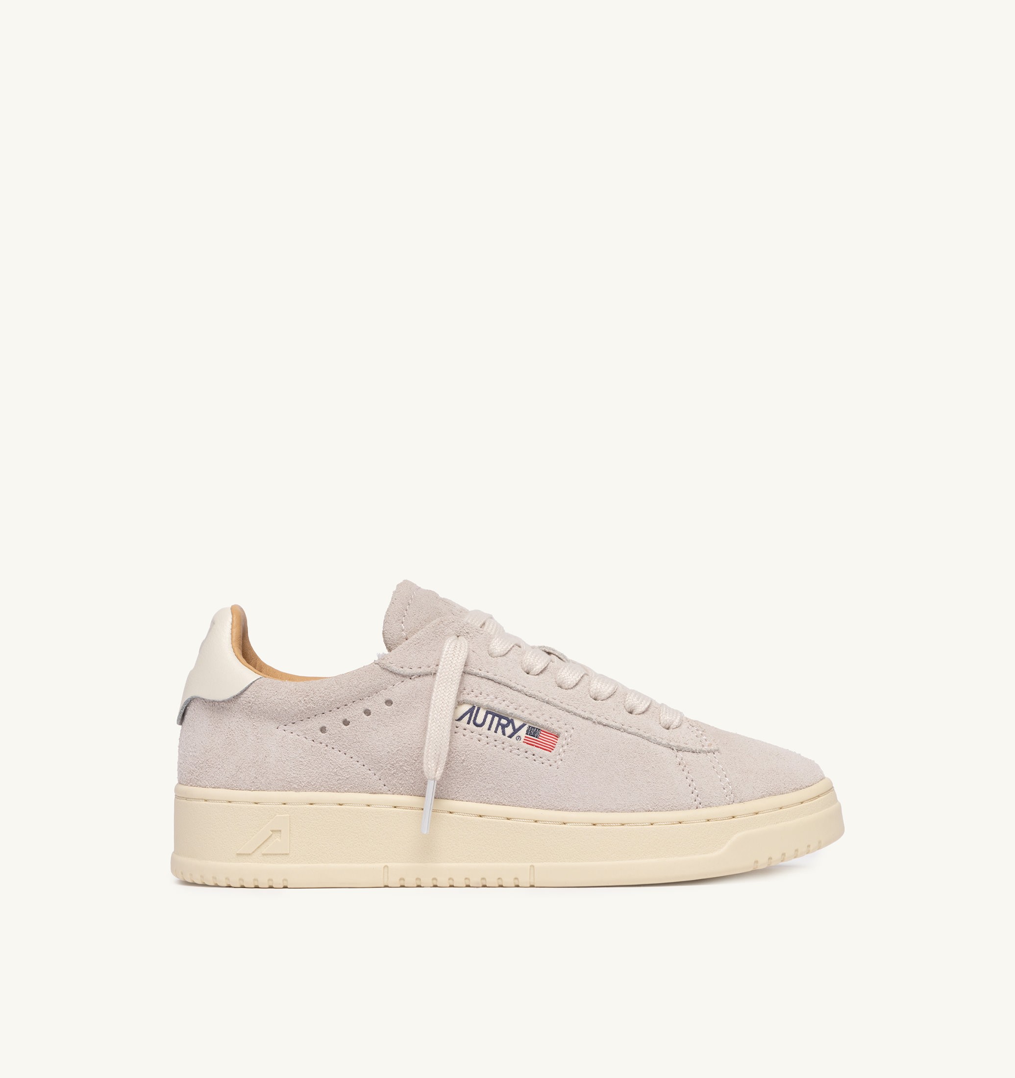 SNEAKERS DALLAS LOW IN SUEDE BIANCO