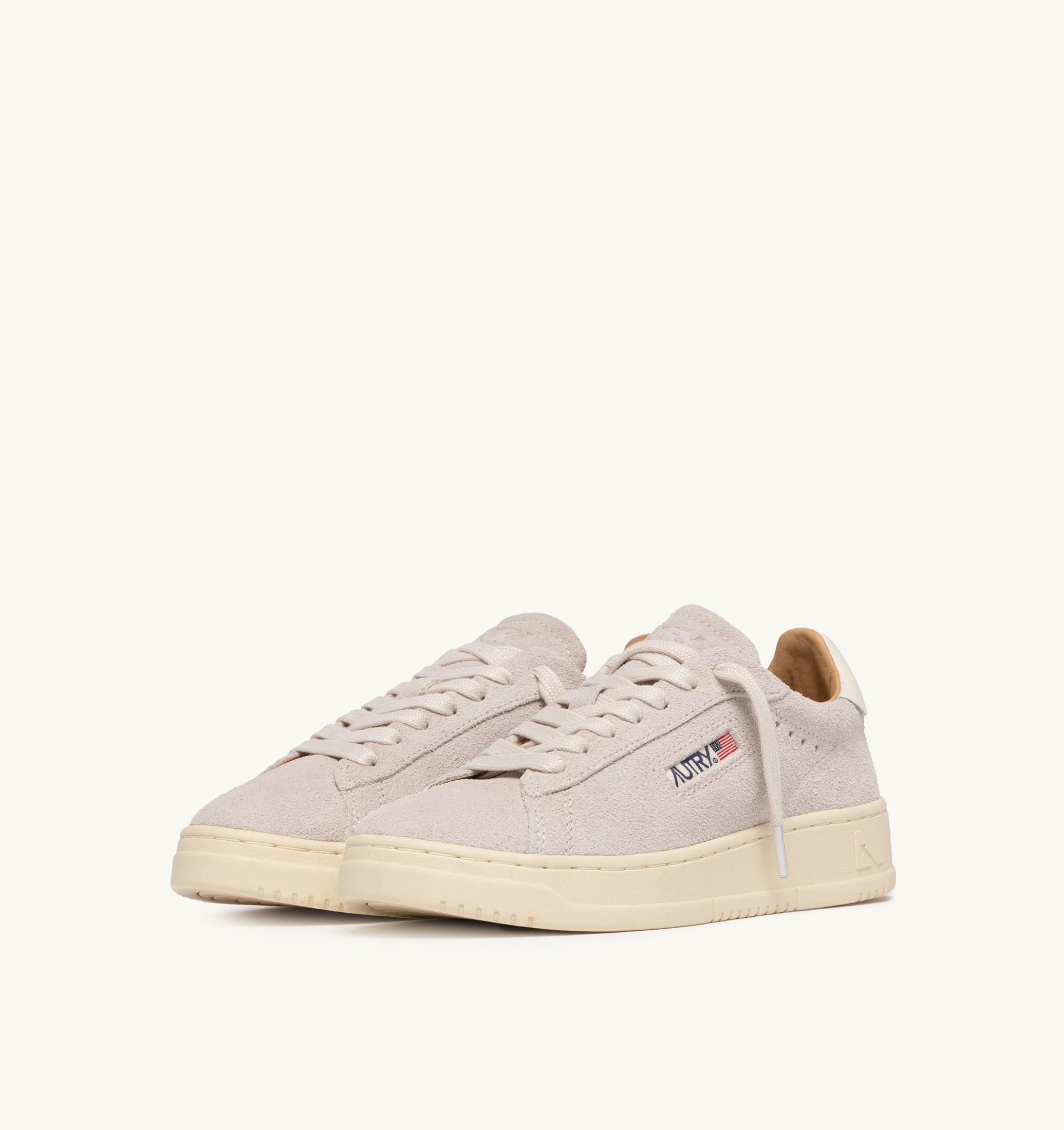 SNEAKERS DALLAS LOW IN SUEDE BIANCO