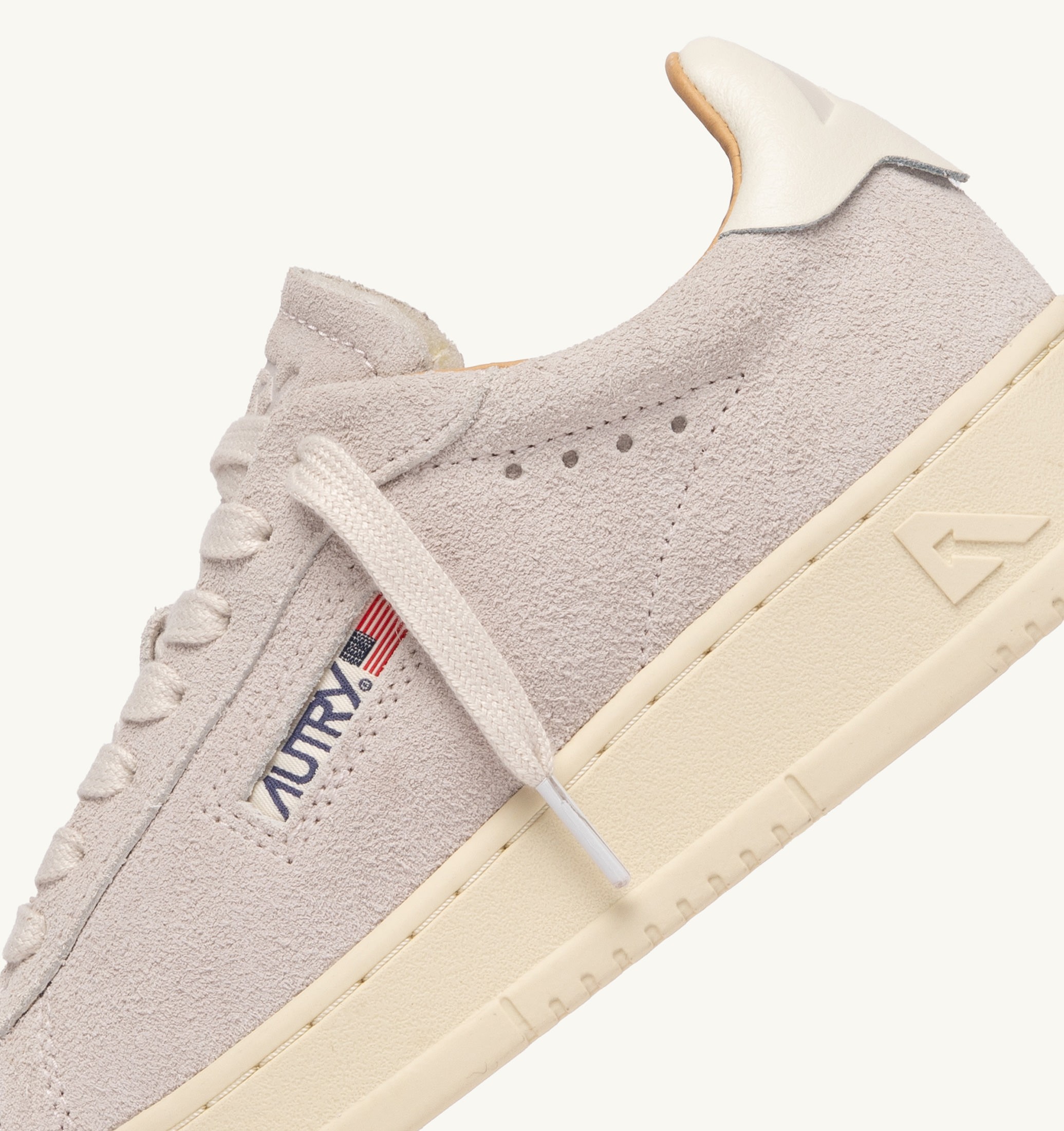 SNEAKERS DALLAS LOW IN SUEDE BIANCO