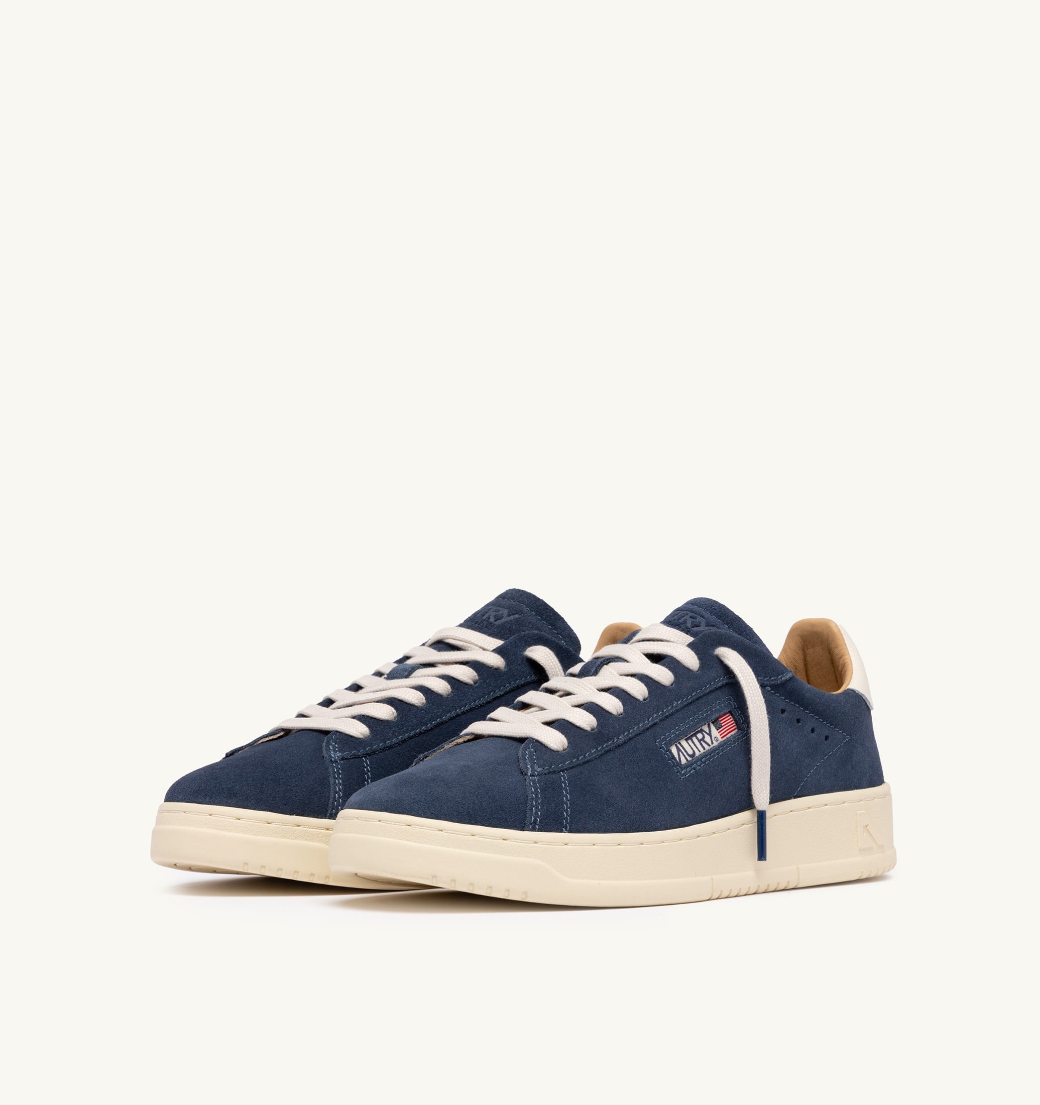 SNEAKERS DALLAS LOW IN SUEDE BLUETTE