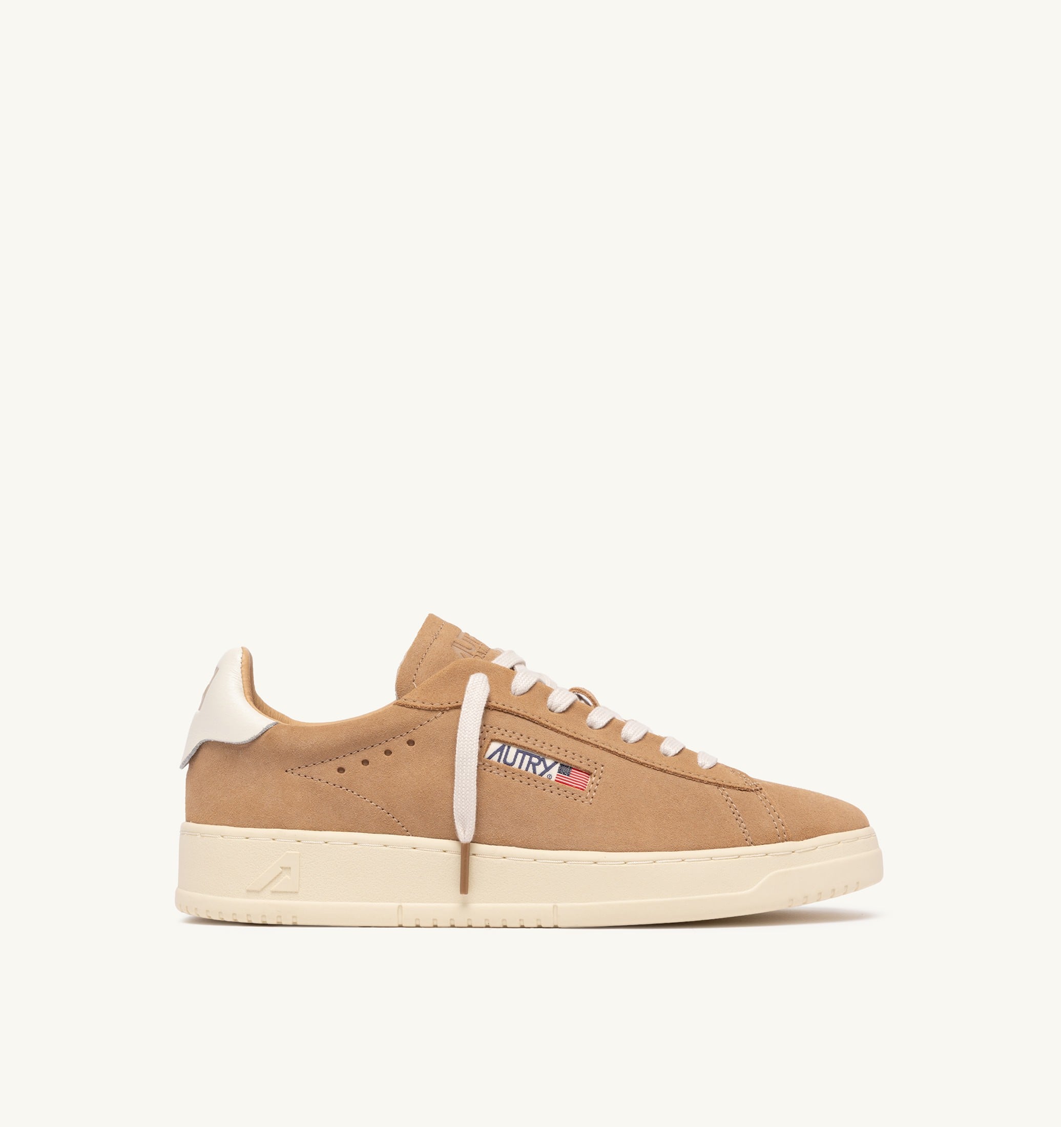 SNEAKERS DALLAS LOW IN SUEDE PEANUT