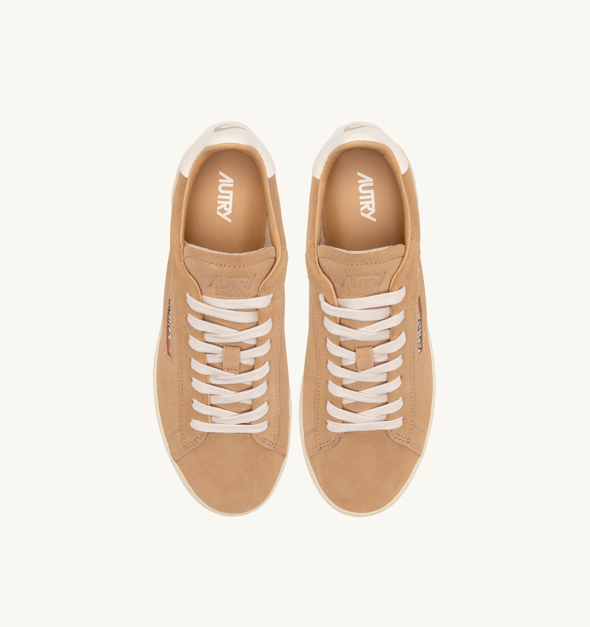 SNEAKERS DALLAS LOW IN SUEDE PEANUT