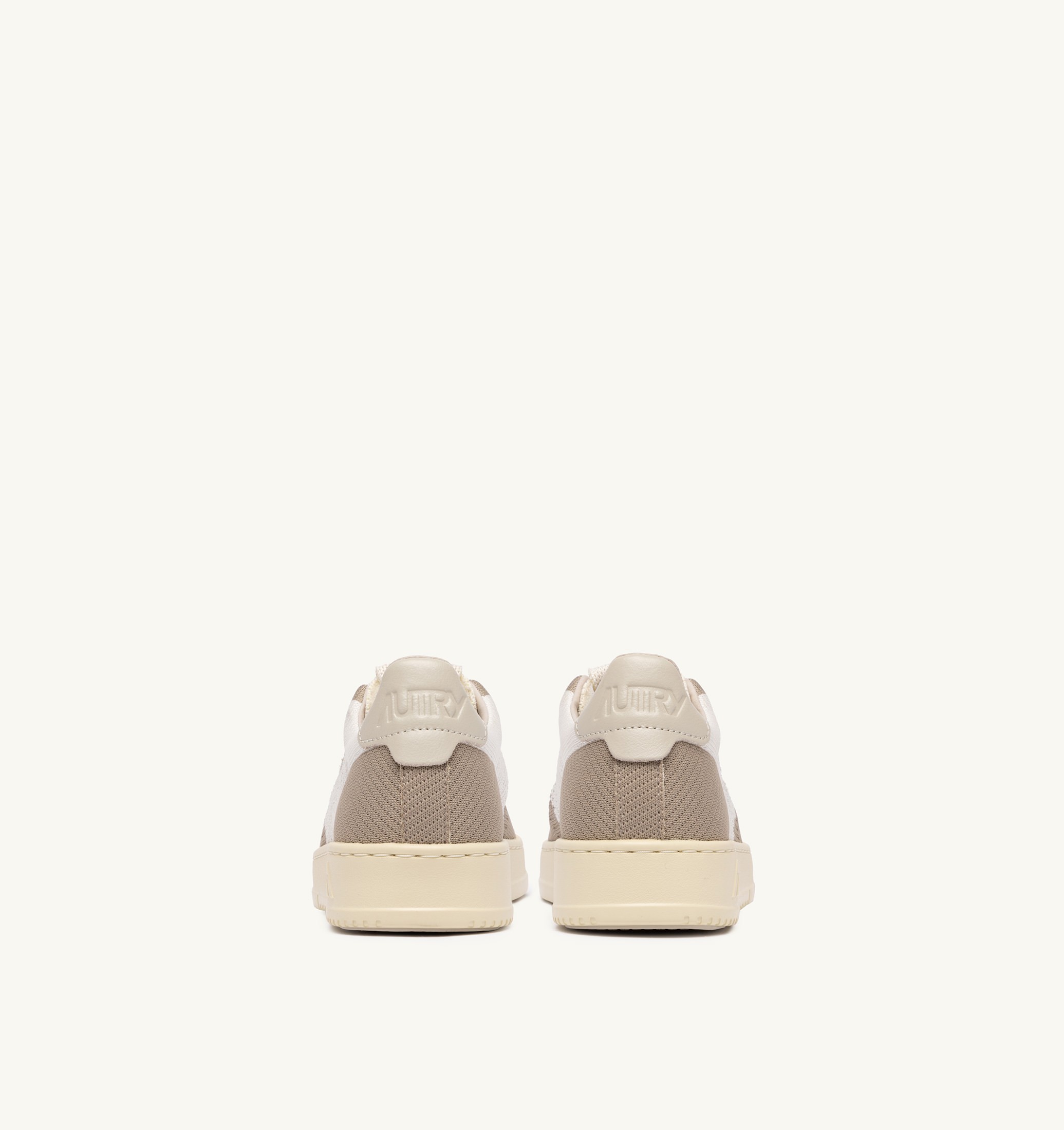 SNEAKERS MEDALIST EASEKNIT LOW IN MAGLIA AVORIO E PELICAN