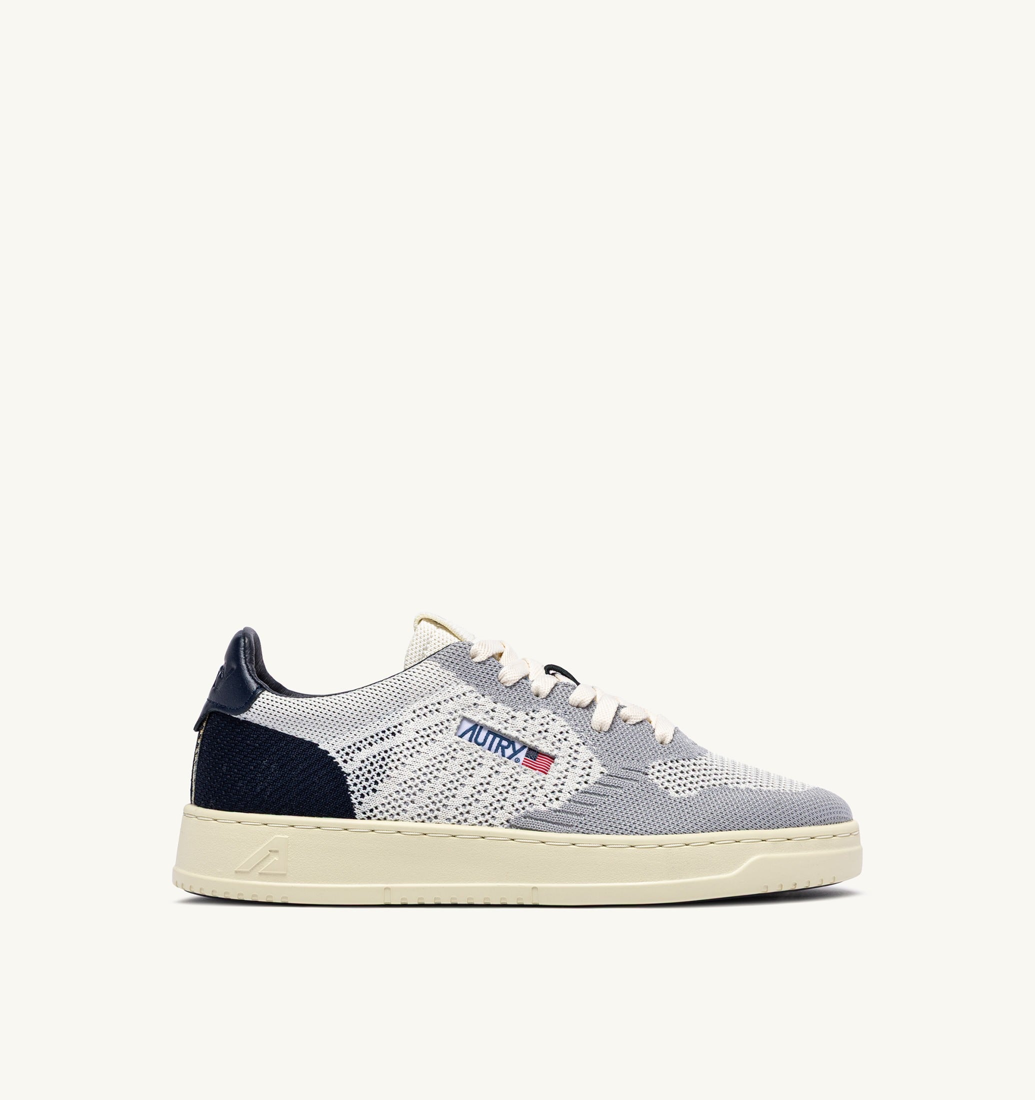 SNEAKERS MEDALIST EASEKNIT LOW IN MAGLIA AVORIO SPACE E LOFT
