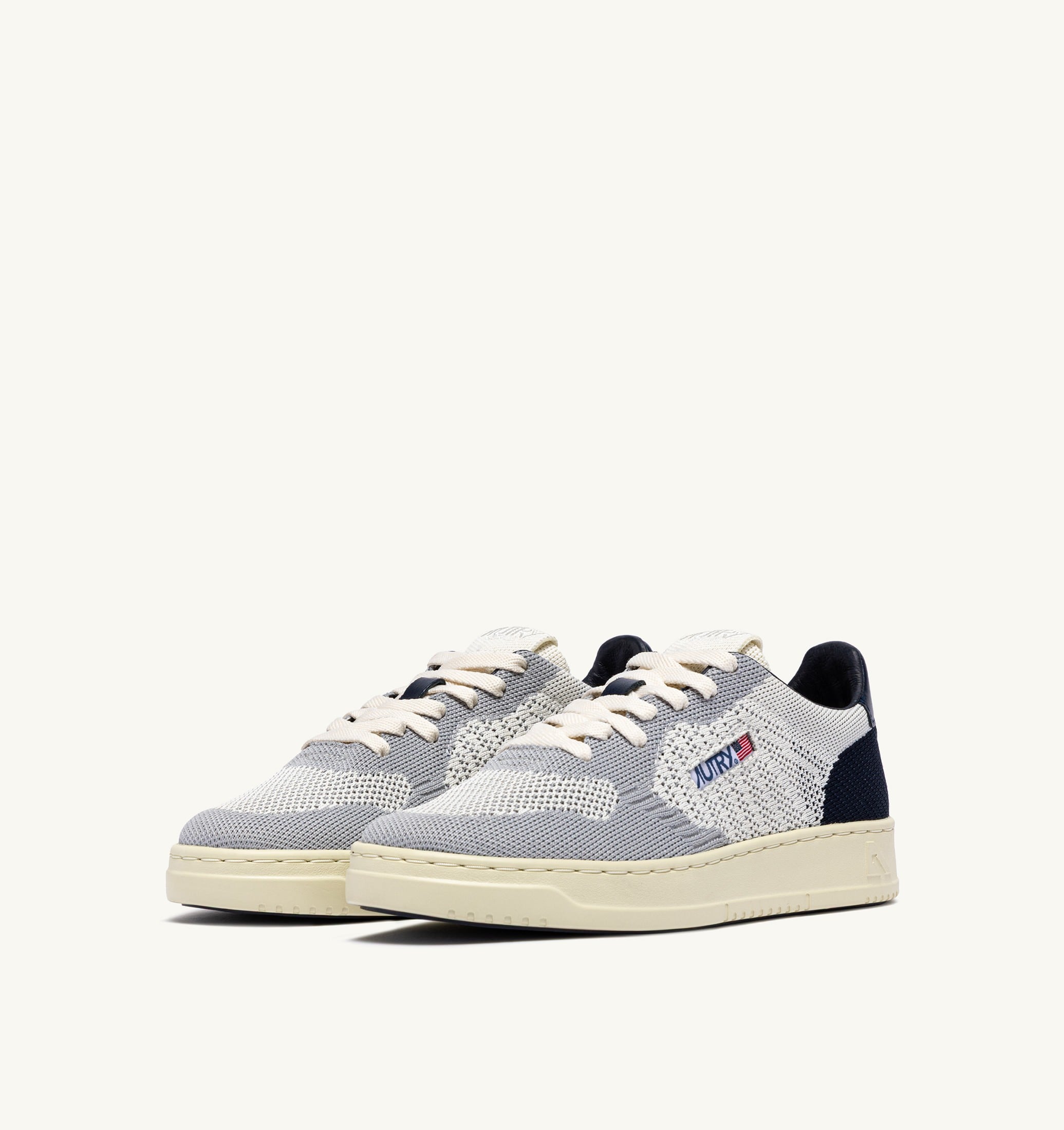 SNEAKERS MEDALIST EASEKNIT LOW IN MAGLIA AVORIO SPACE E LOFT