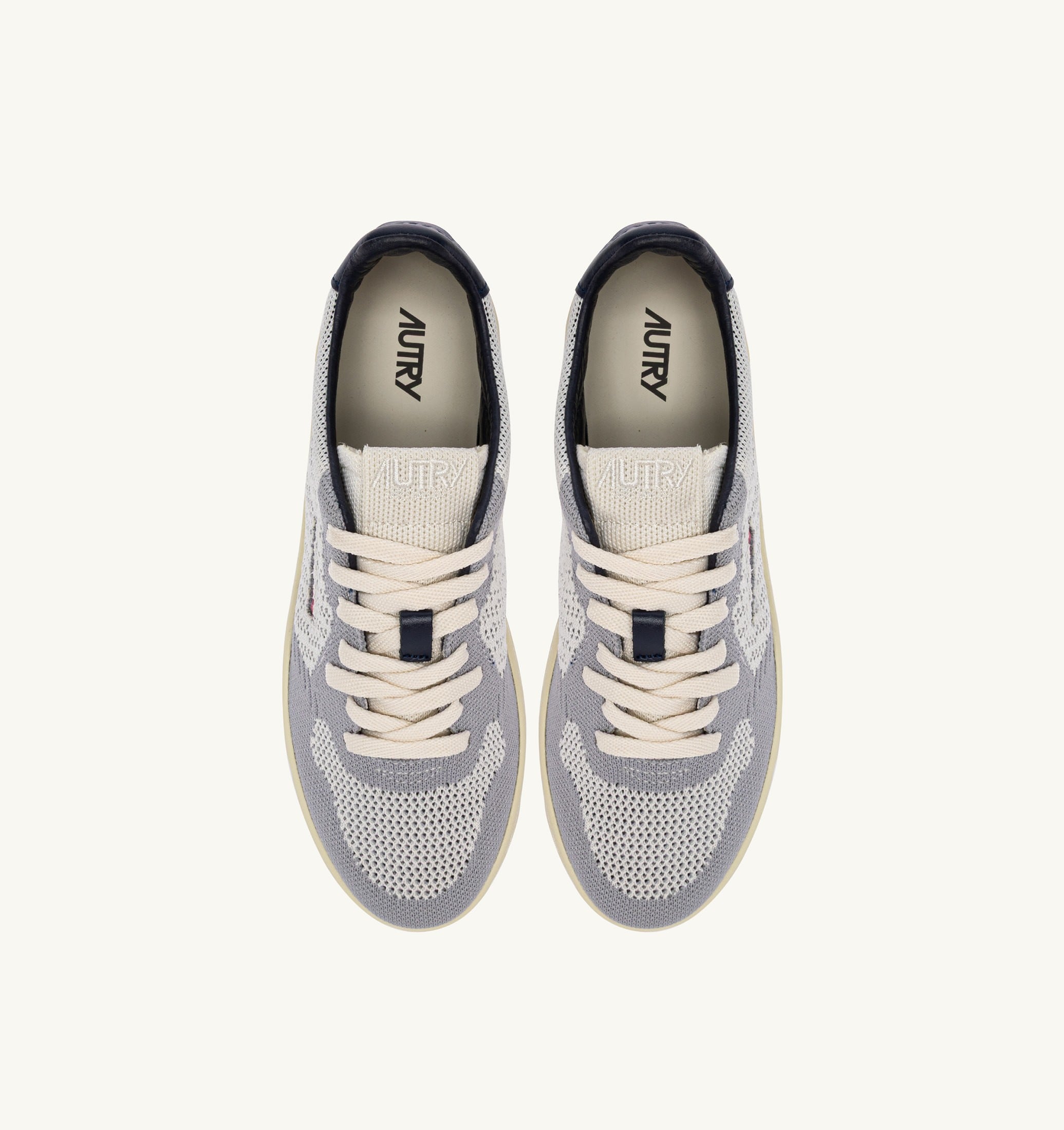 SNEAKERS MEDALIST EASEKNIT LOW IN MAGLIA AVORIO SPACE E LOFT