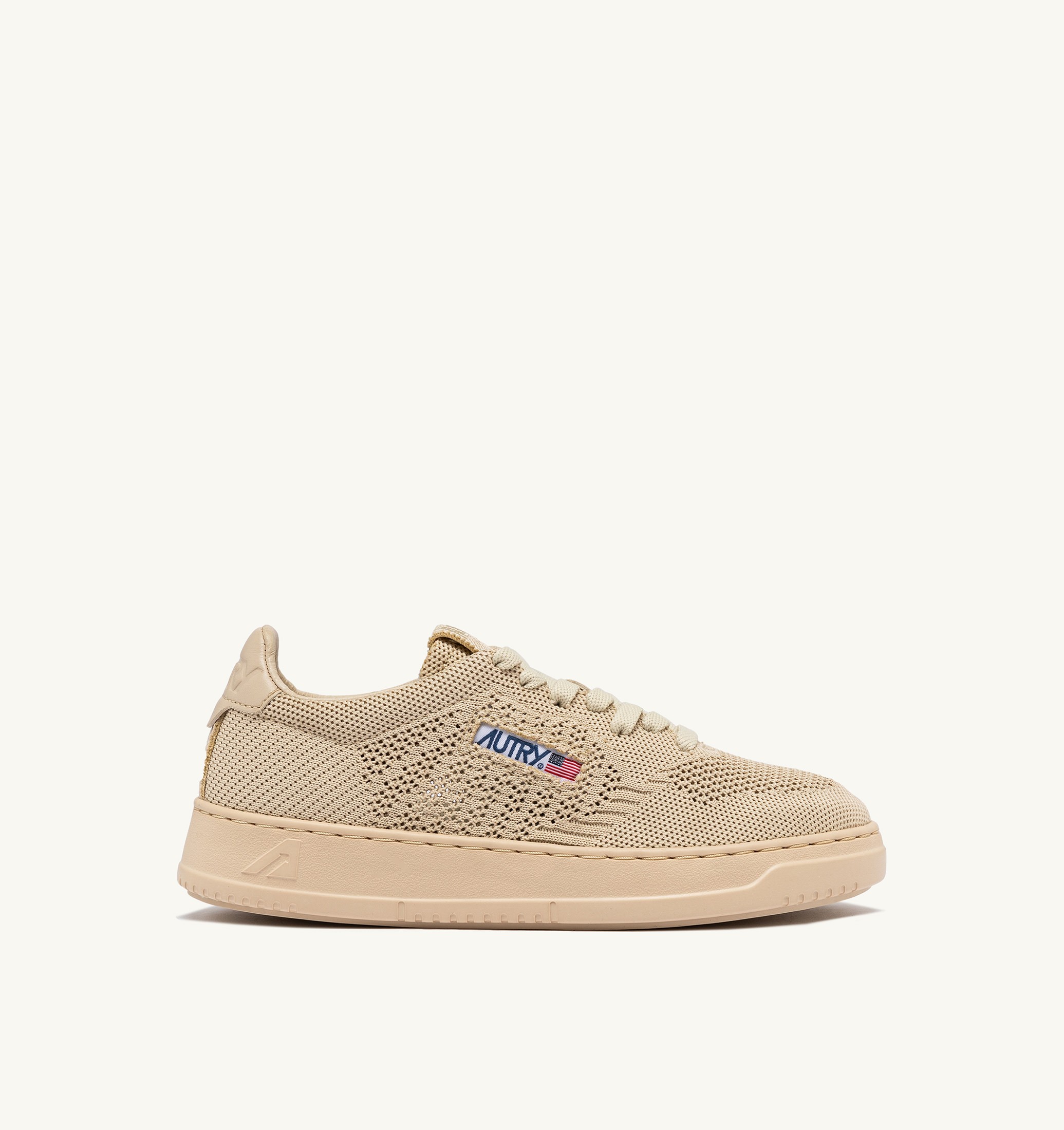 SNEAKERS MEDALIST EASEKNIT LOW IN MAGLIA CREME BRULEE
