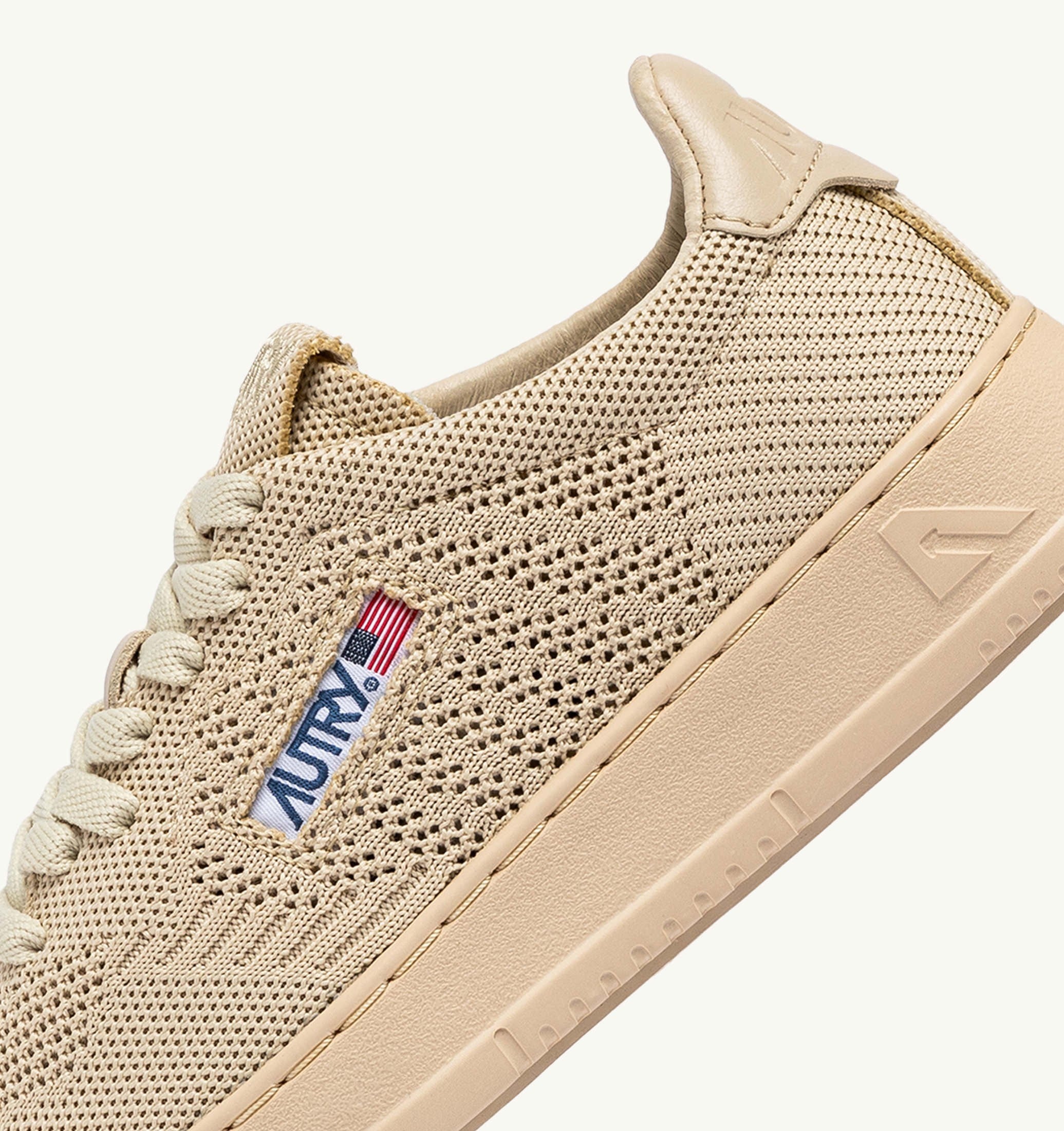 SNEAKERS MEDALIST EASEKNIT LOW IN MAGLIA CREME BRULEE