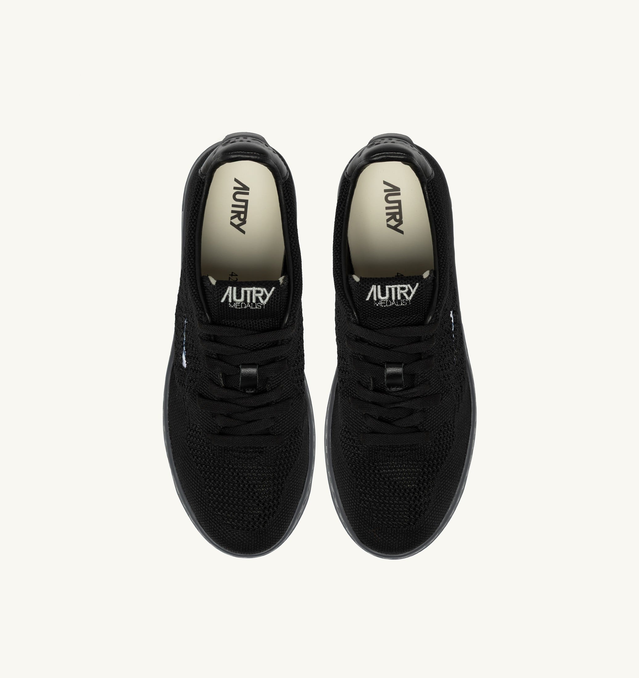 SNEAKERS MEDALIST EASEKNIT LOW IN MAGLIA NERO