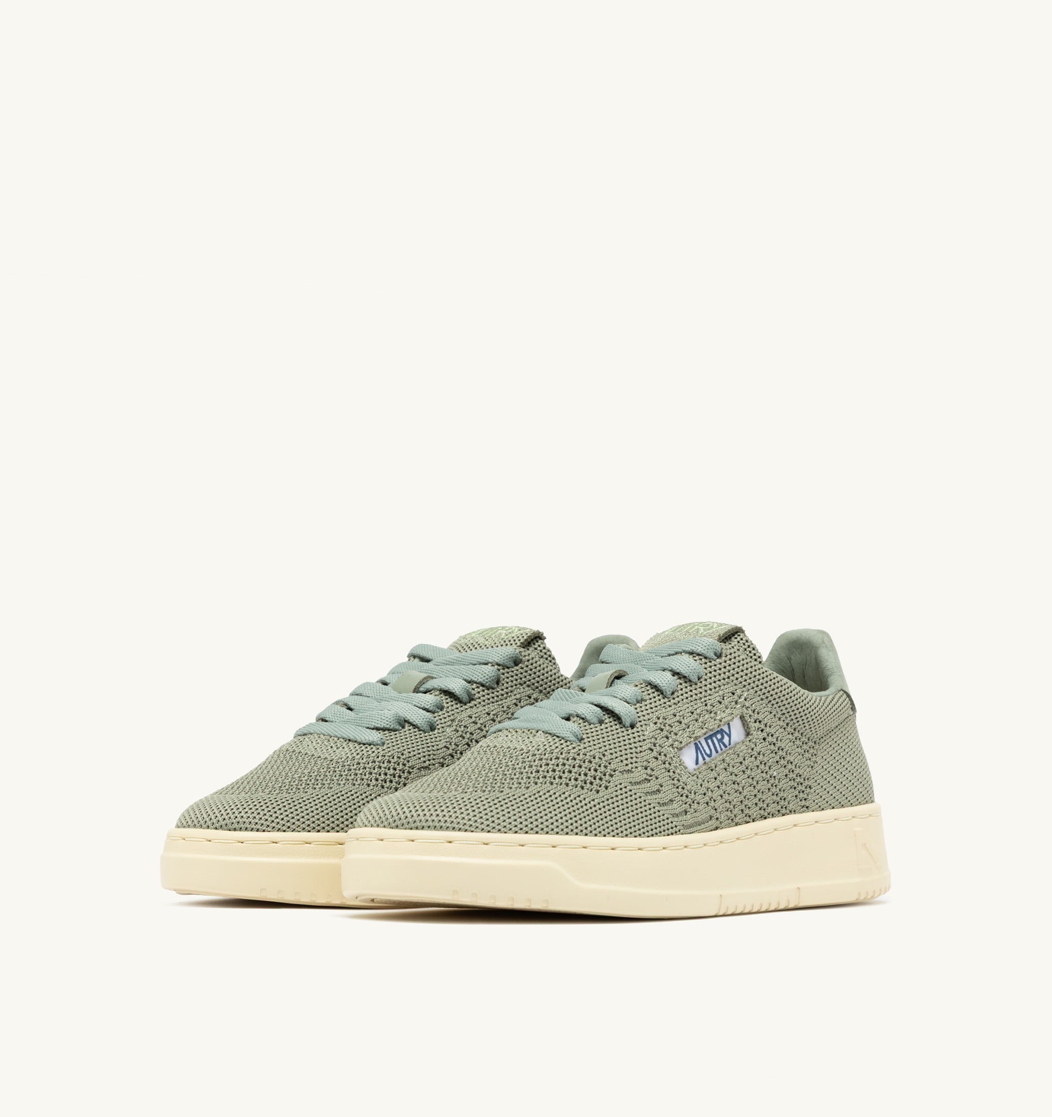 SNEAKERS MEDALIST EASEKNIT LOW IN MAGLIA SEA GRASS