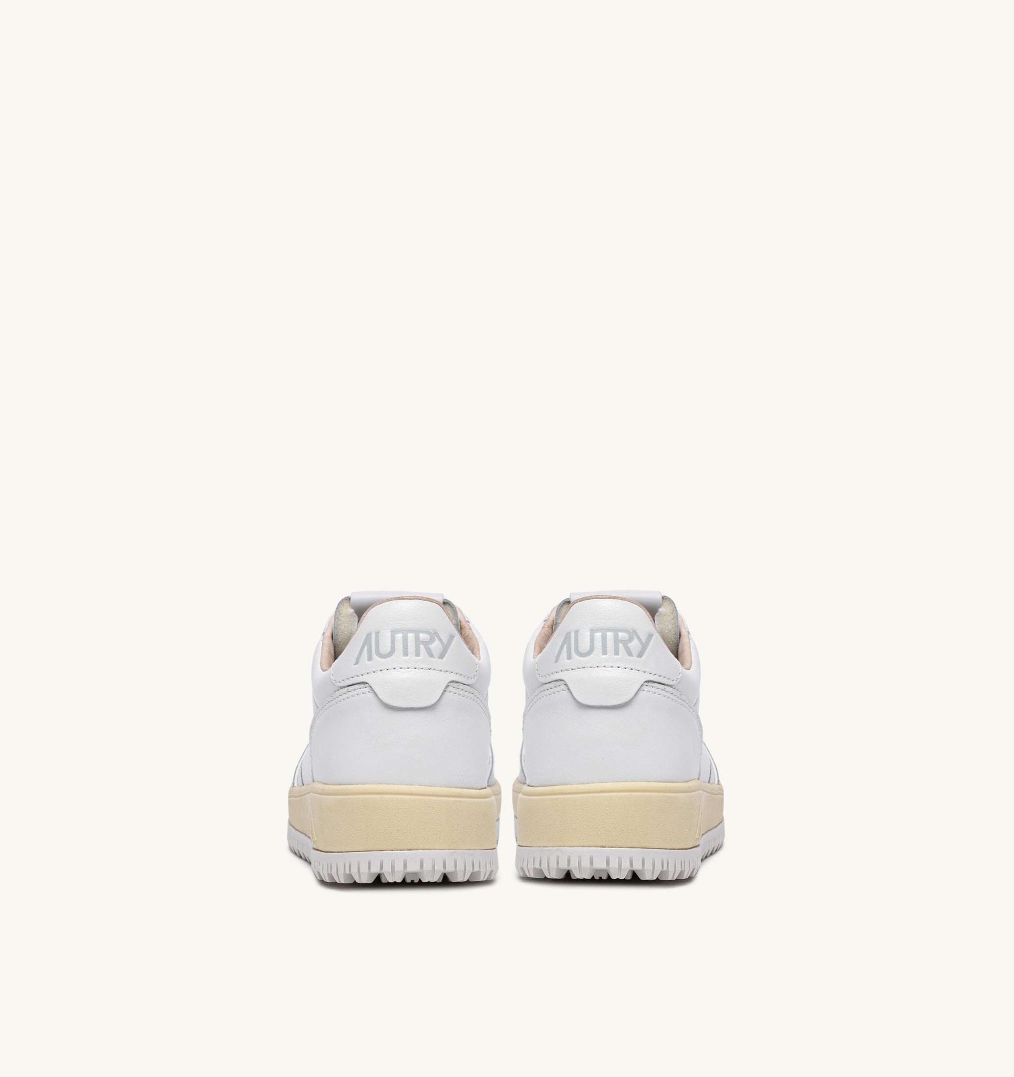 SNEAKERS GOLF LOW IN PELLE BIANCA