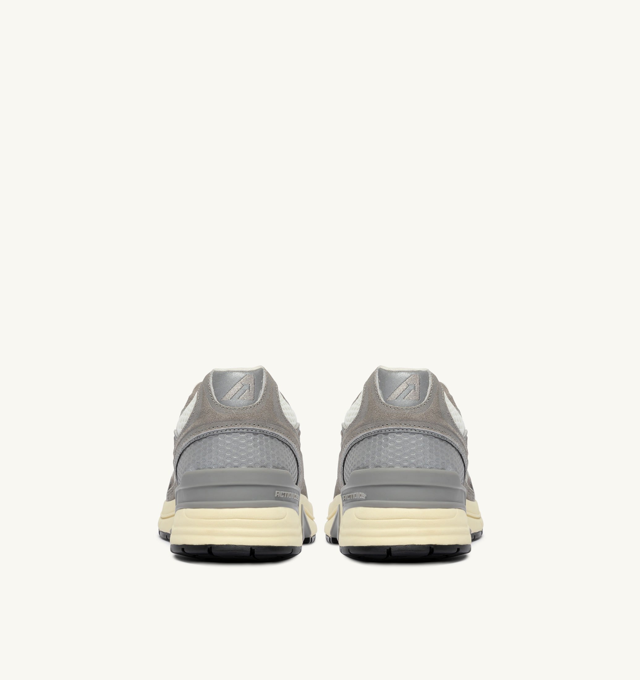 SNEAKERS HYPERWAY IN MESH E SUEDE BIANCO E PLUMBLEO