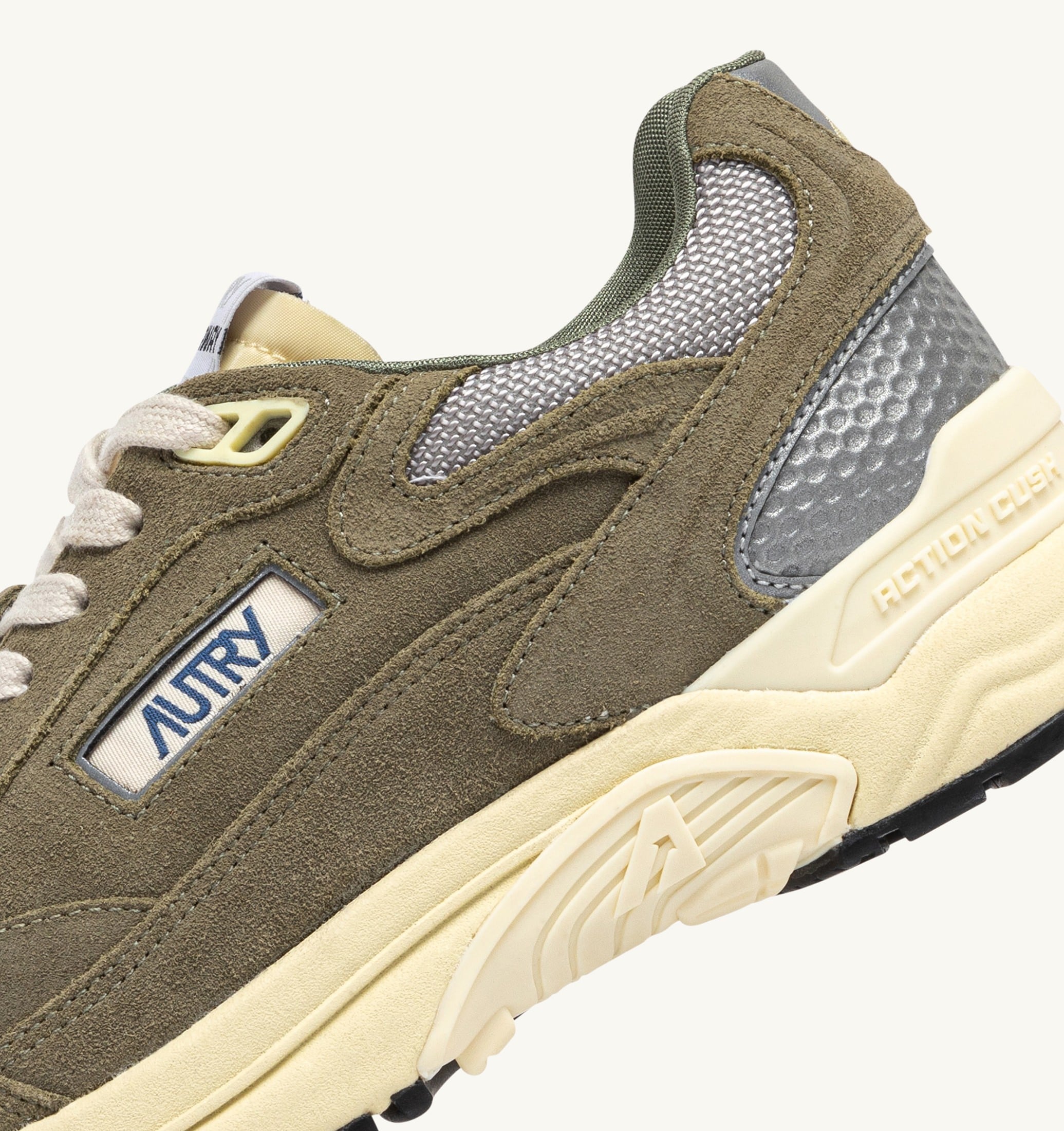 SNEAKERS HYPERWAY IN MESH E SUEDE TIMO E ARGENTO