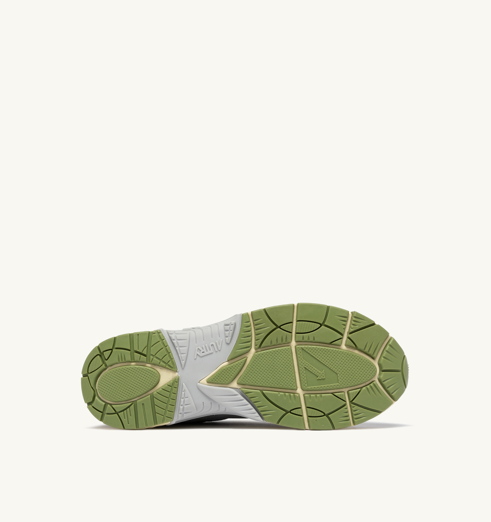 SNEAKERS HYPERWAY IN PELLE SINTETICA E MESH ARGENTO SEA GRASS E CYPRESS
