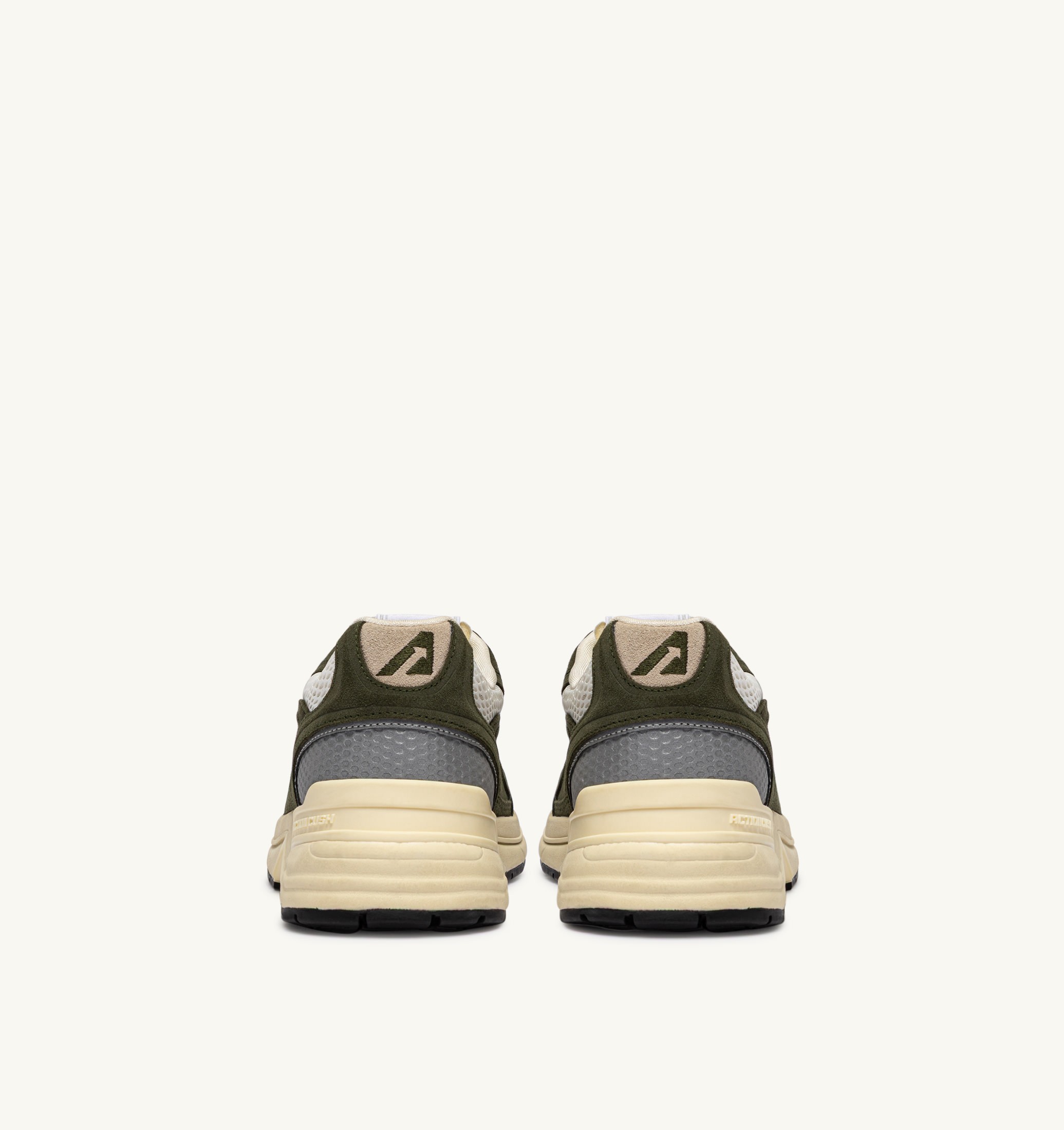 SNEAKERS HYPERWAY IN SUEDE E MESH MARSHMALLOW E SALVIA
