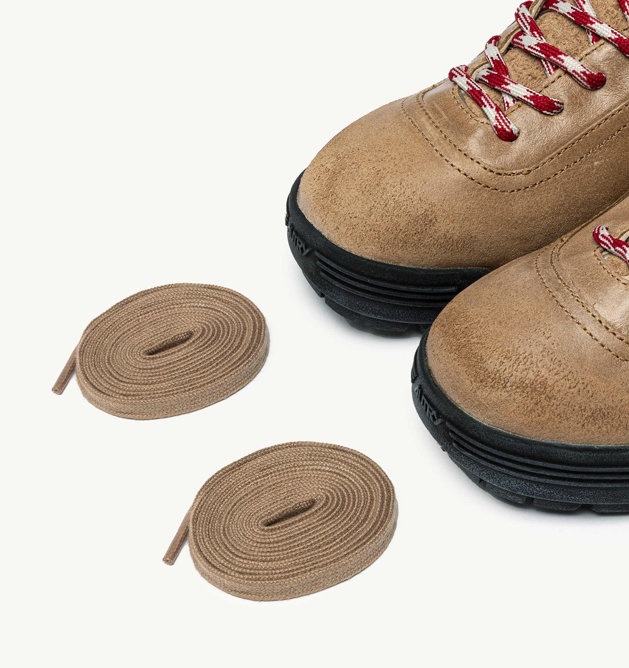 MALGA IN PELLE E SUEDE COLORE CIGAR