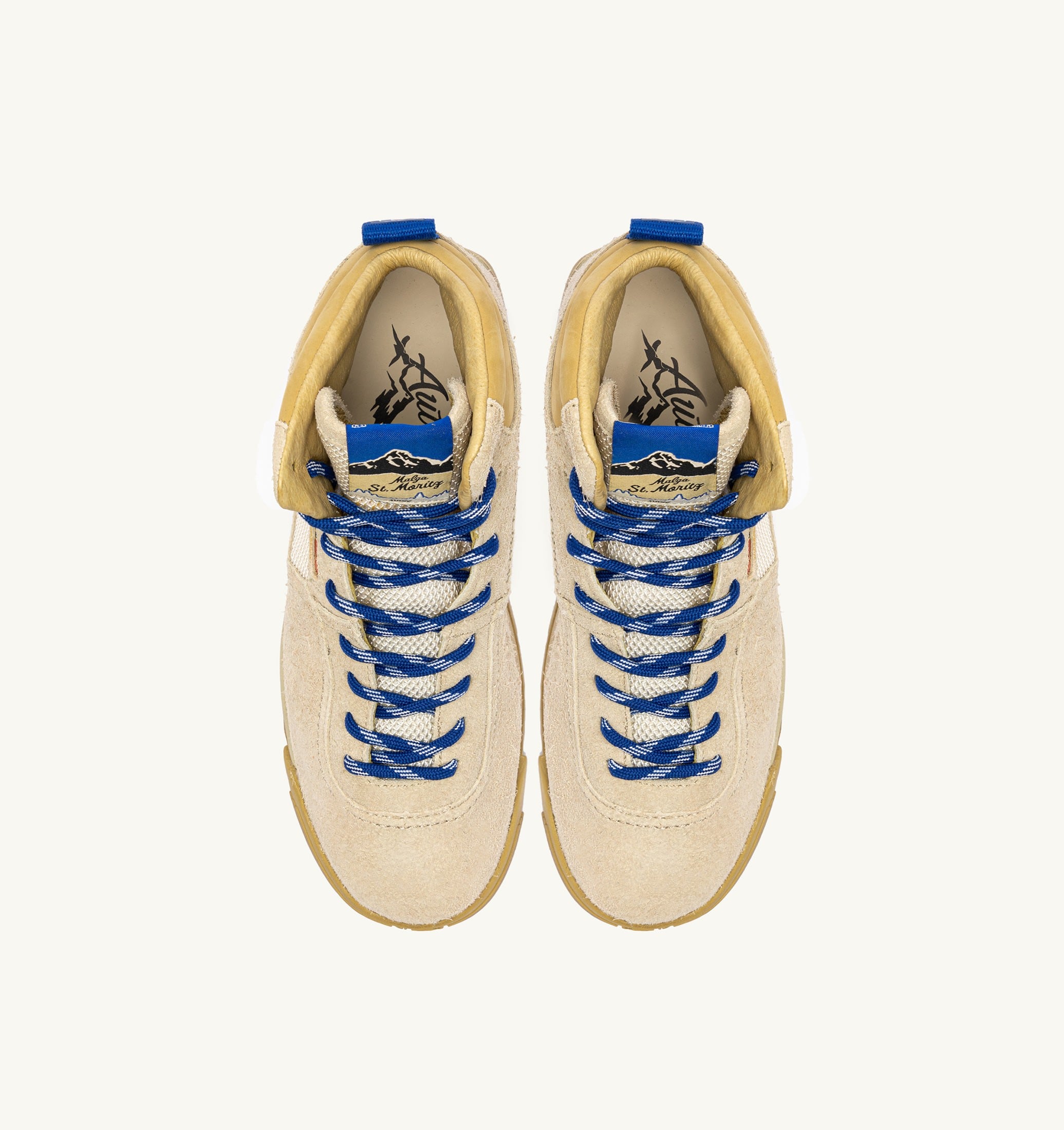 MALGA ST.MORITZ IN SUEDE BISCOTTI E DEJA VU BLUE