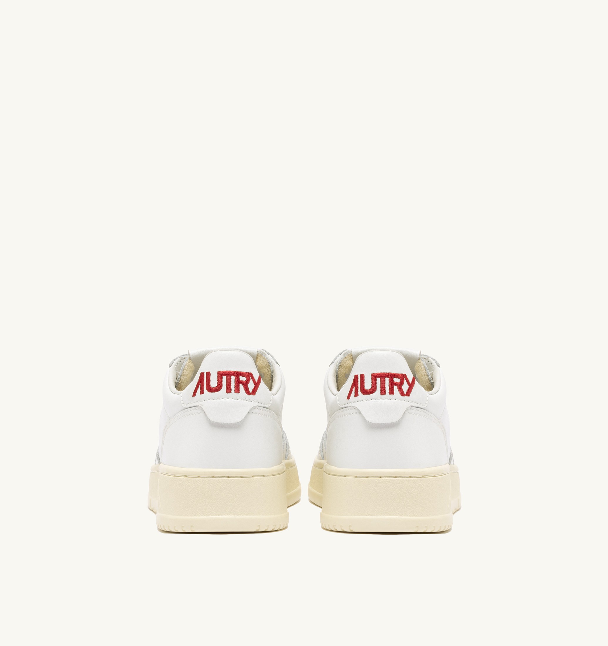 SNEAKERS MEDALIST 'LOVE' IN PELLE BIANCA E ROSSA