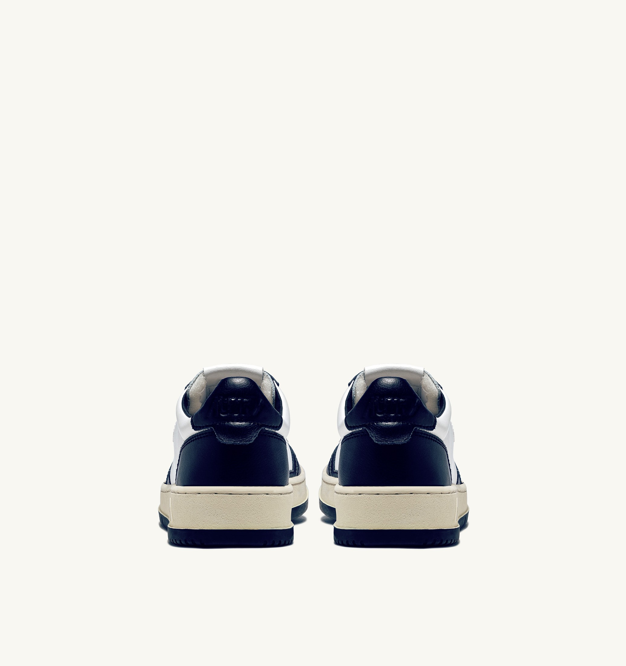 SNEAKERS MEDALIST LOW BICOLOR IN PELLE BIANCA E BLU