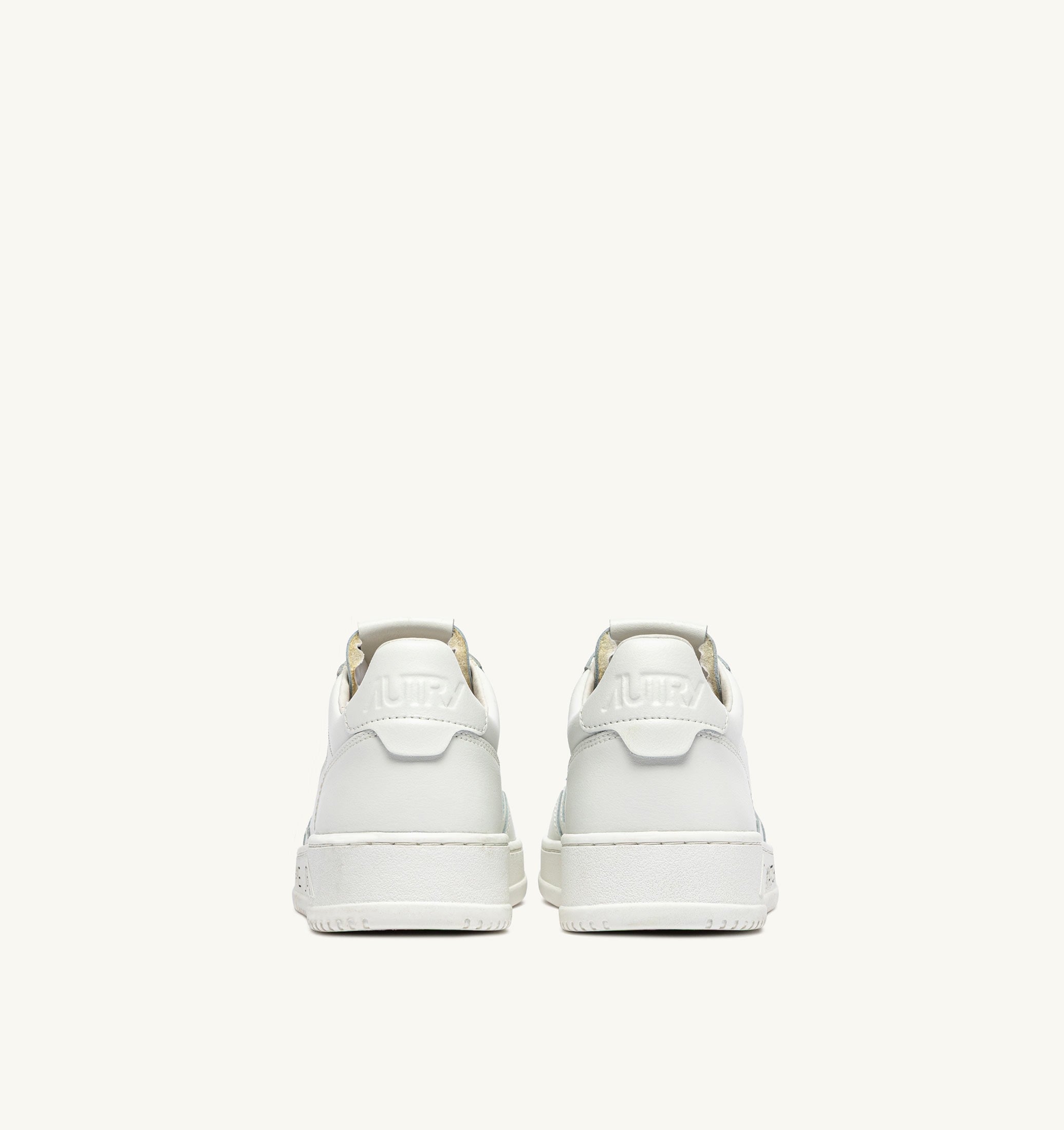 SNEAKERS MEDALIST LOW IN PELLE BIANCA