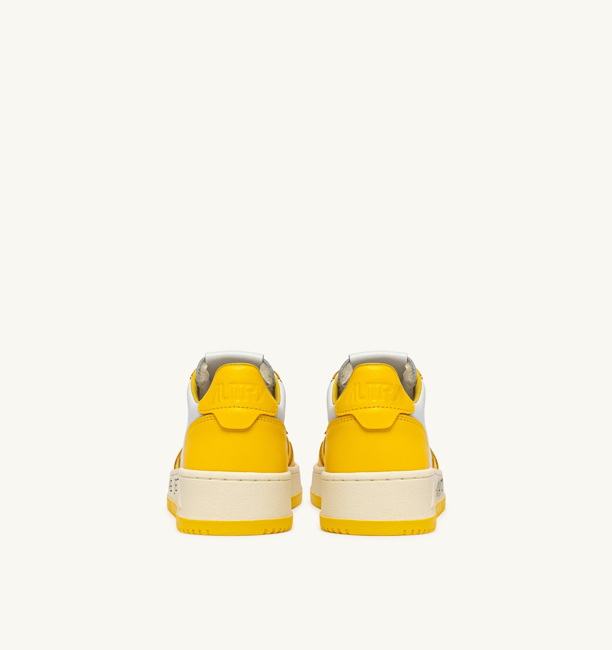 SNEAKERS MEDALIST LOW IN PELLE BIANCA E SLICKER