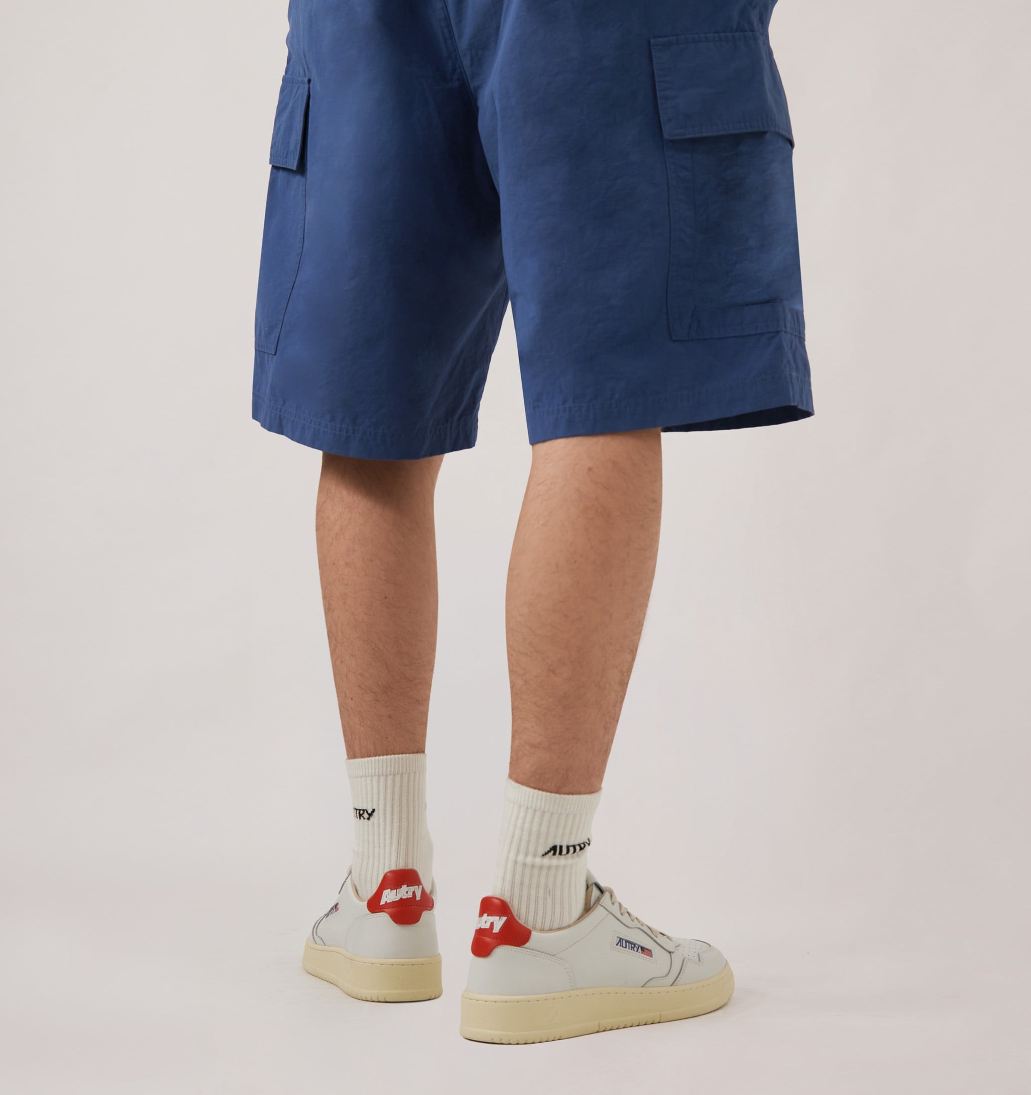 SNEAKERS MEDALIST LOW IN PELLE BIANCA E SPICY ORANGE